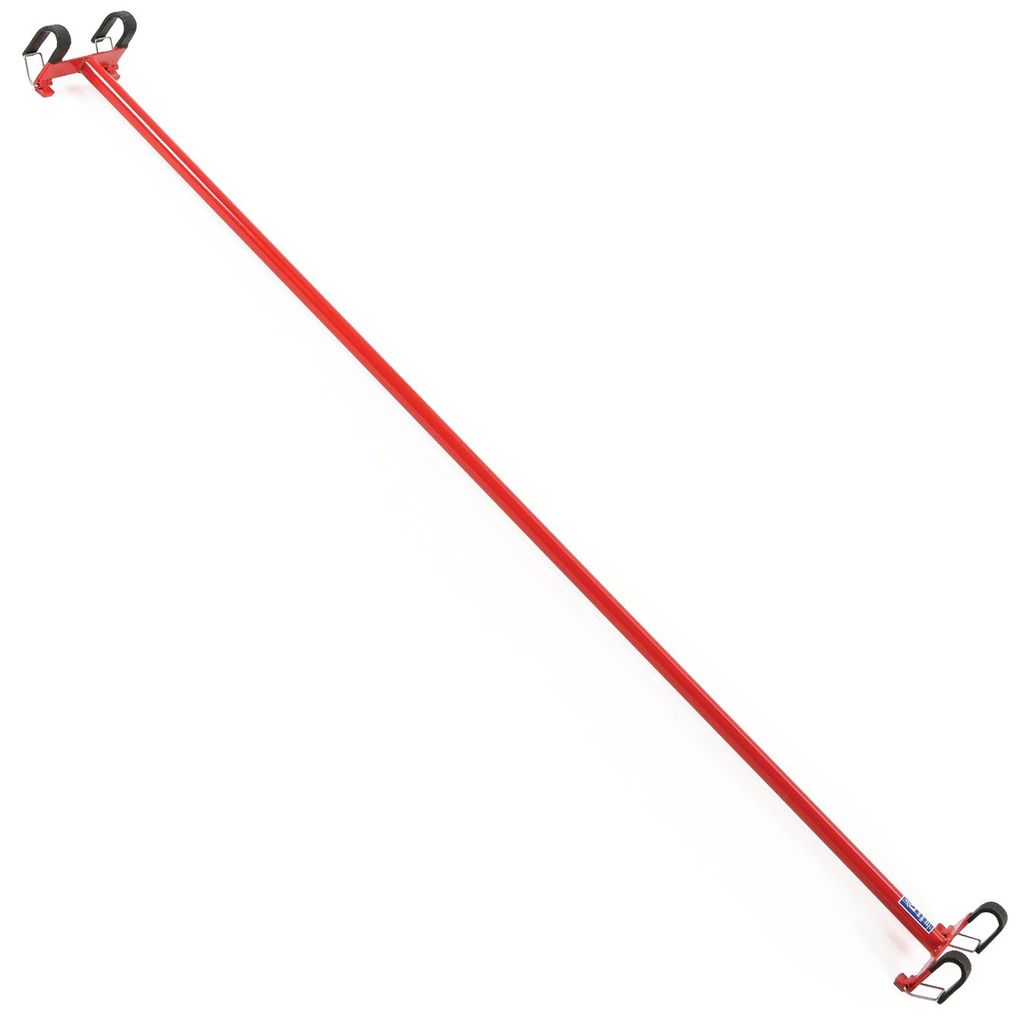 STEEL LINKING SINGLE POLE 2.13M, RED