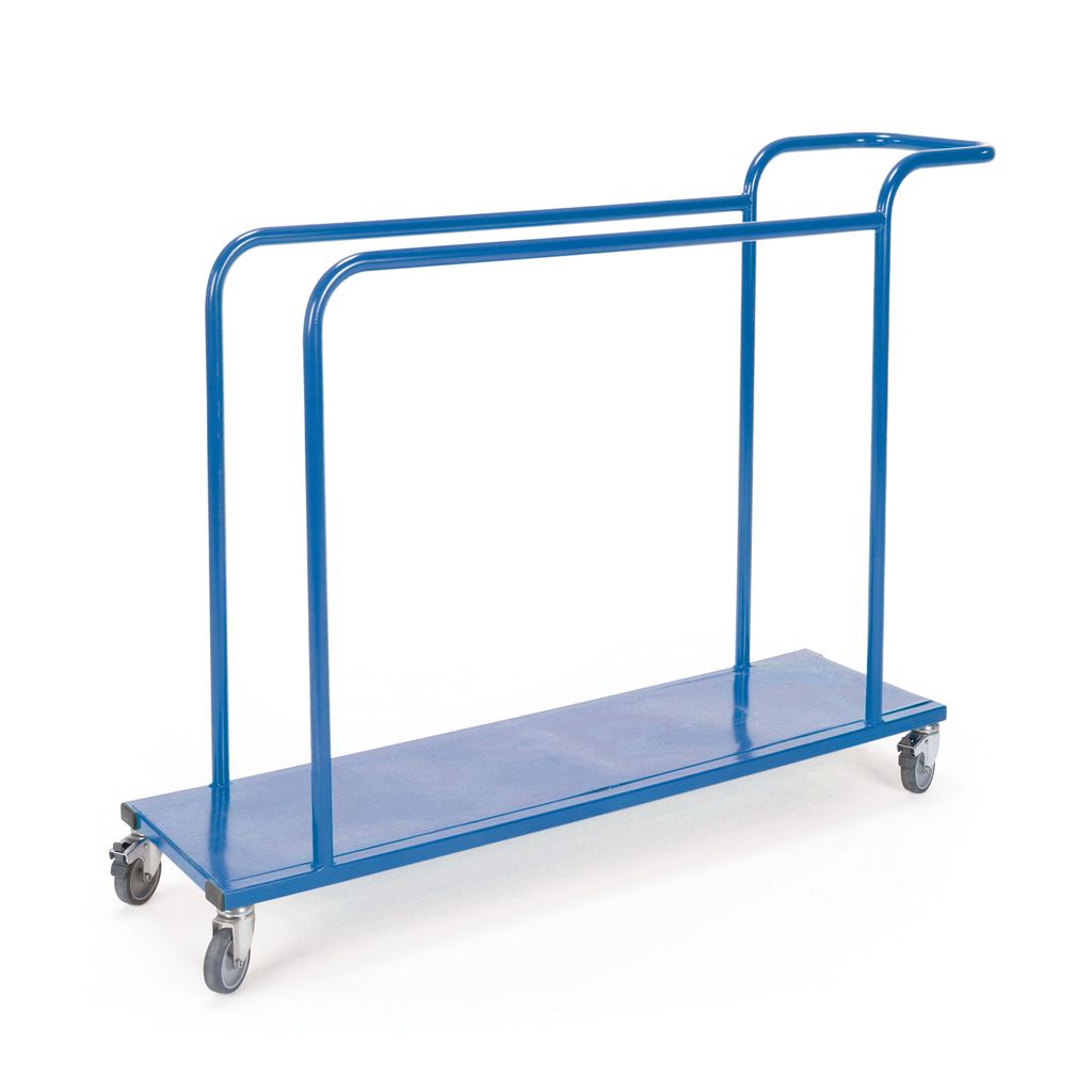 VERTICAL MAT TROLLEY JUNIOR, BLUE