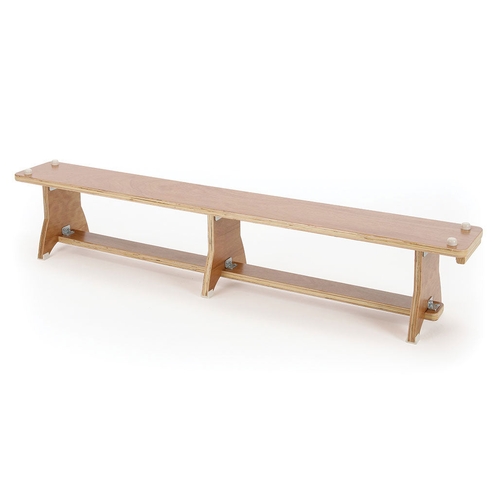 PLYTECH BALANCE BENCH 2.4M, NATURAL