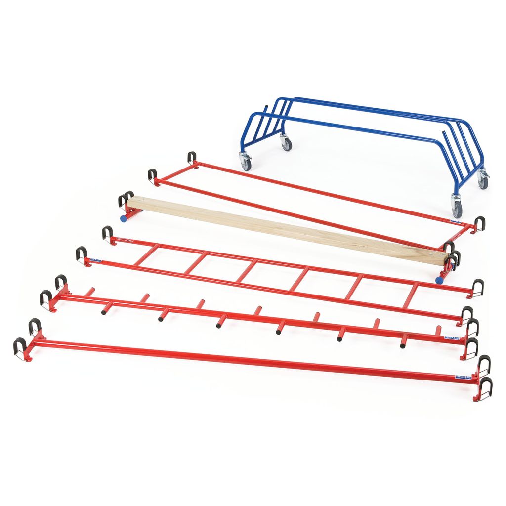 FRAME LINKING EQUIPMENT SETS 2.13M, RED, WITHOUT TROLLEY