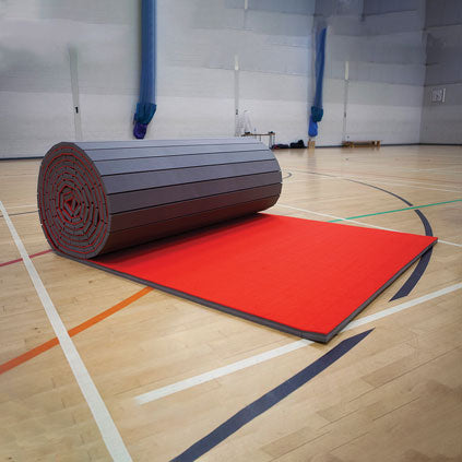 ROLL OUT MAT CARPET 6.40M X 1.82M X 35MM, RED
