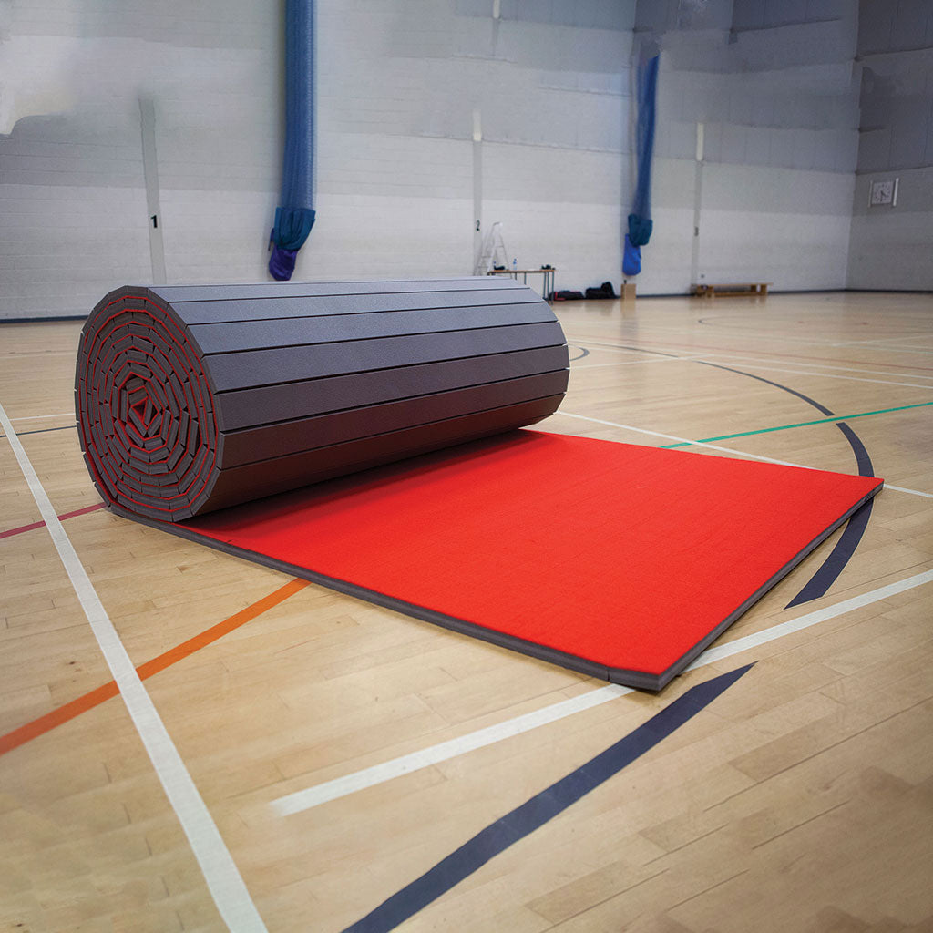 ROLL OUT MAT CARPET 12.80M X 1.82M X 35MM, RED