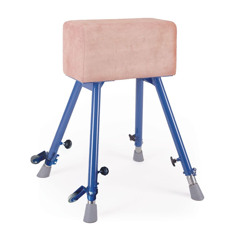 VAULTING BUCK C/W CASTORS