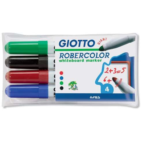 GIO ROBERCOLOR WHITEBOARD MARKER ROUND GREEN -Min Qty 12