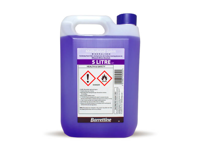 Methylated Spirits - 5 Litres