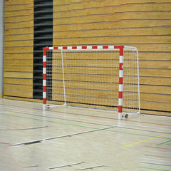 STEEL FOLDING HANDBALL GOAL 3 X 2M X 1.3M RUNBACK, PAIR