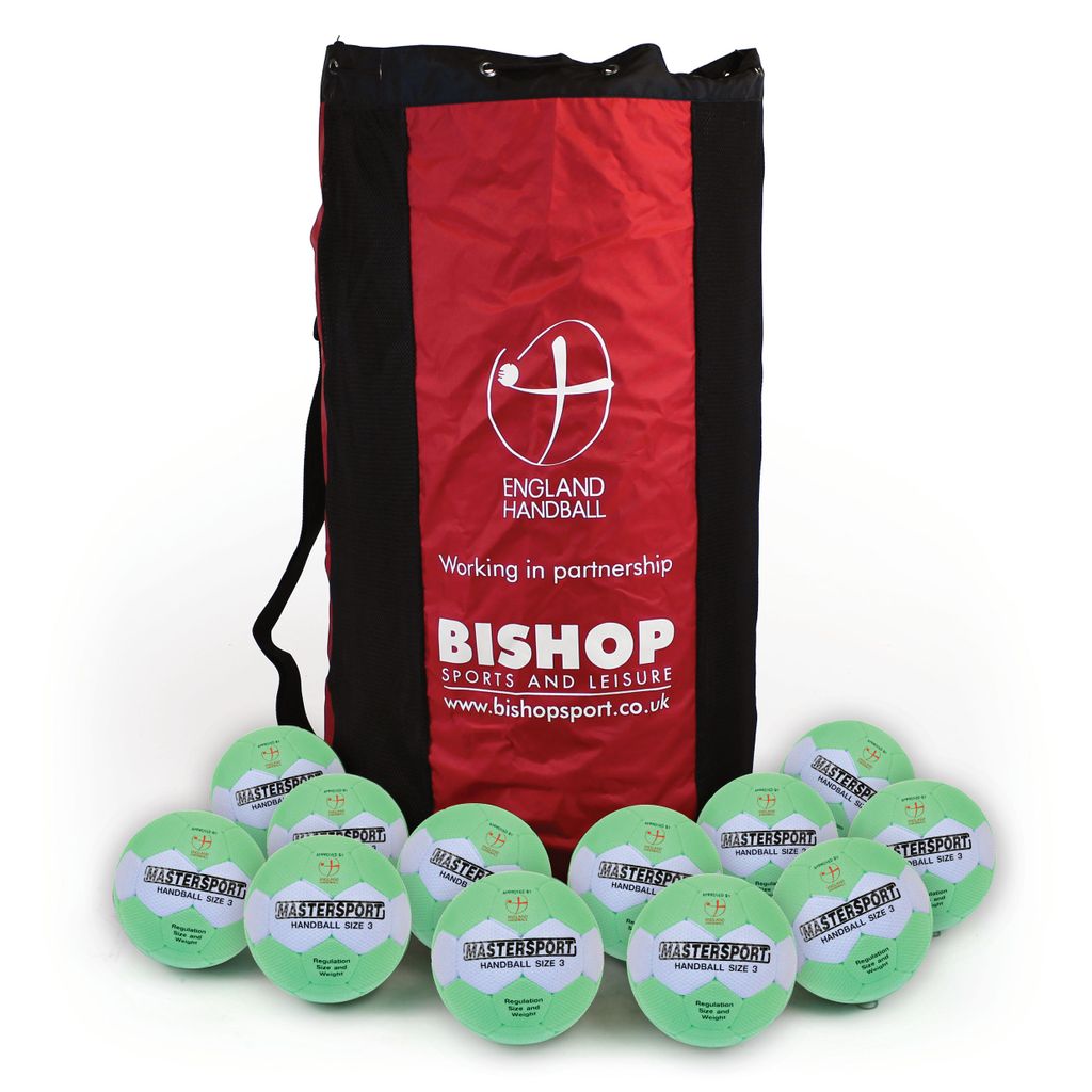 ENGLAND HANDBALL MASTERSPORT HANDBALL SIZE 3, BAG OF 12