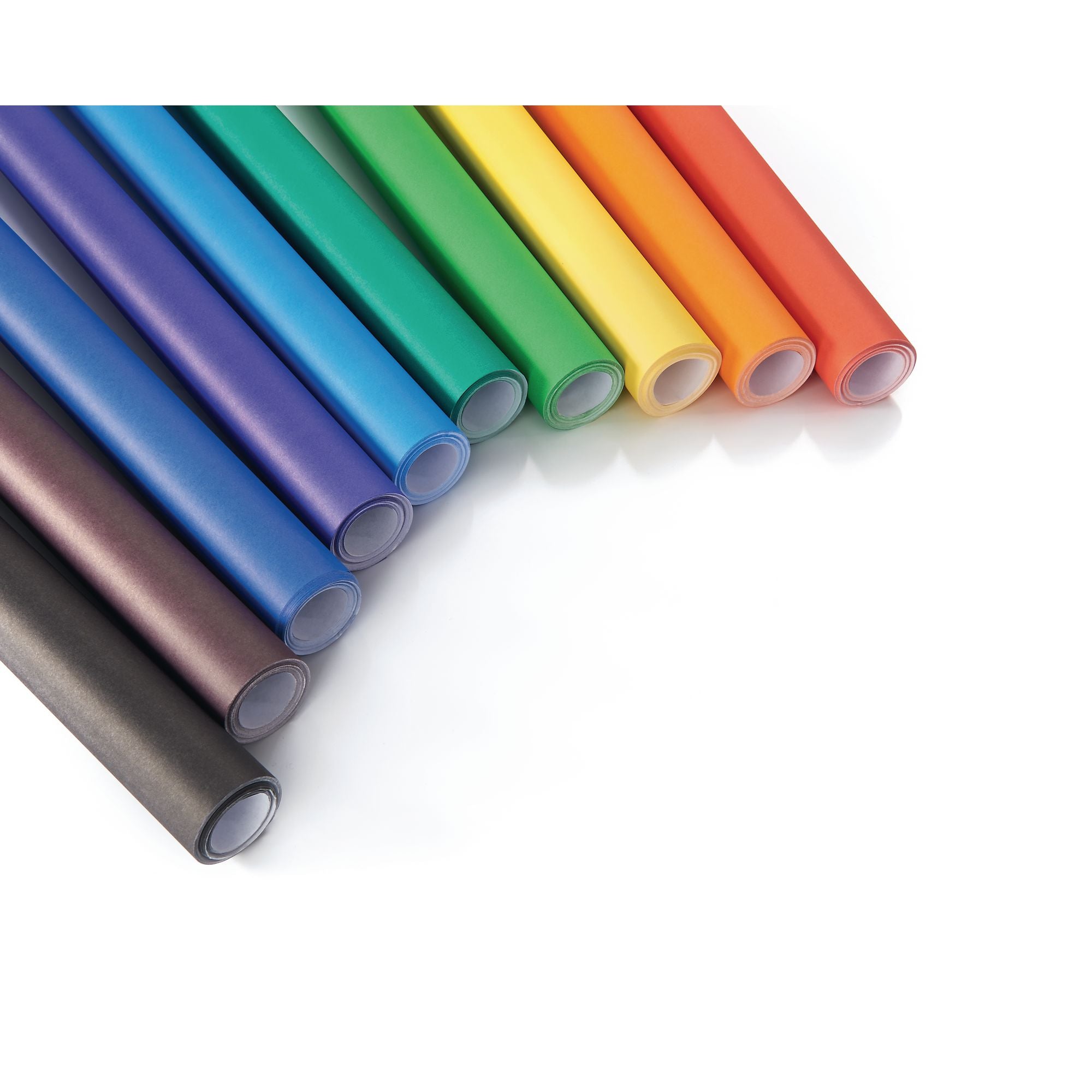 SCO DISPLAY PAPER ROLLS STOCKROOM ASSORTMENT 1218MMX15M ASSORTED COLOURS 10PCS - get 1 display roll for free -Min Qty 1