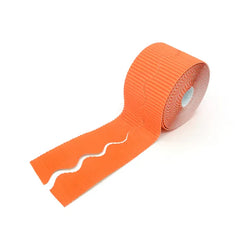 SCO CORRUGATED BORDER ROLL 57MMX15M ORANGE -Min Qty 54