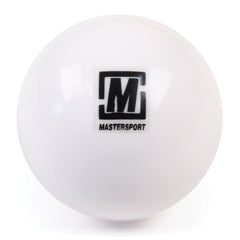 MASTERSPORT POLY VINYL HOCKEY BALL WHITE