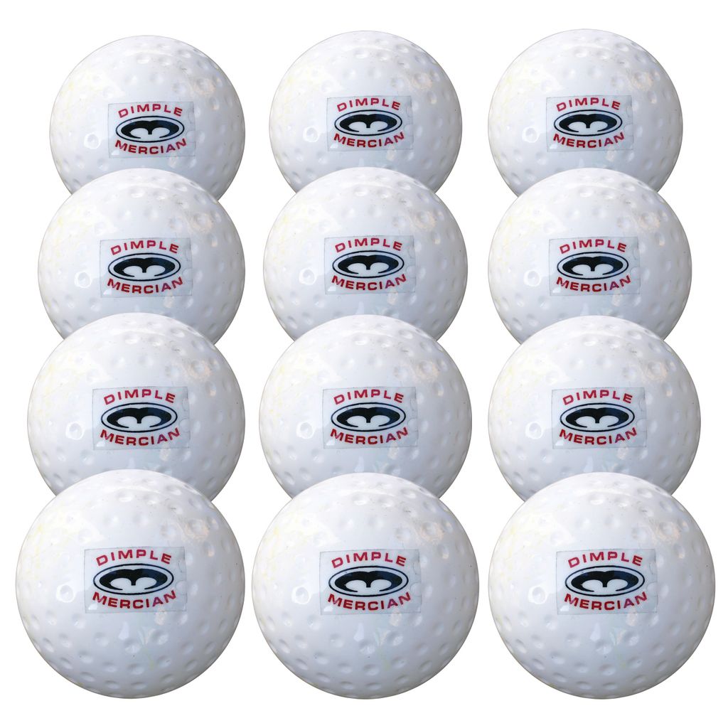 MERCIAN MATCH DIMPLE HOCKEY BALL SET OF 12