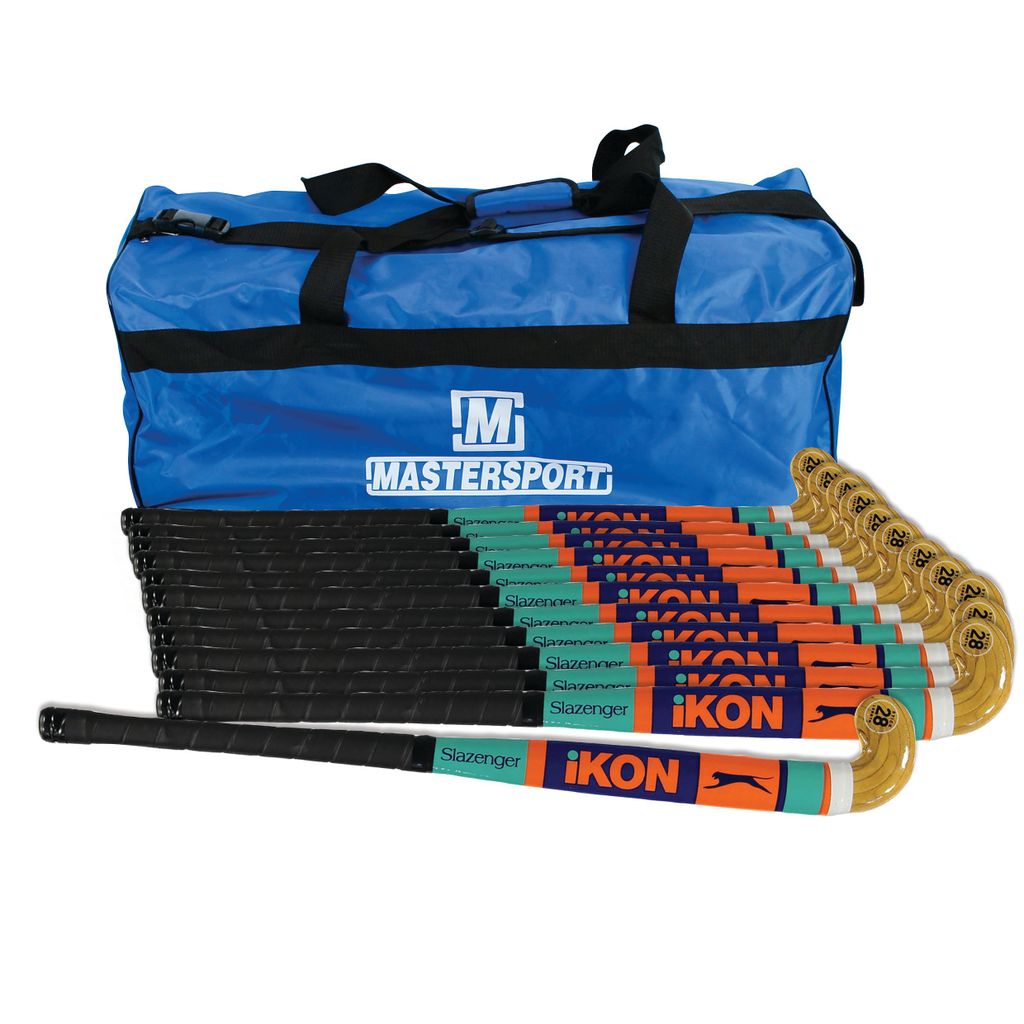 SLAZENGER IKON HOCKEY STICK 28\", BAG OF 12