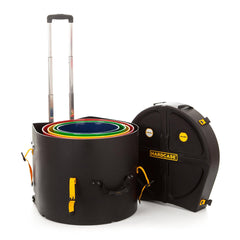 Hard case with wheels and telescopic handle for Izzo nesting surdos