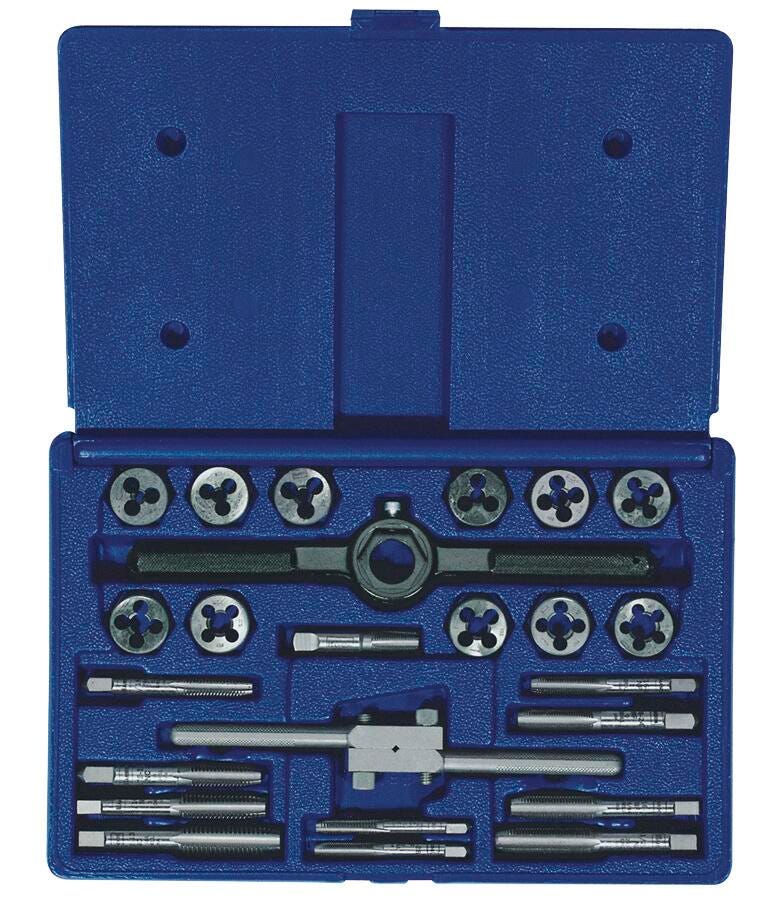 HANSON - 24 PC FRACTIONAL TAP AND ROUND DIE SET