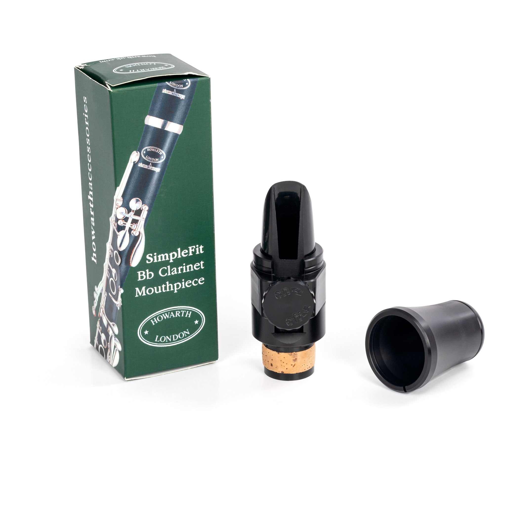 Howarth SimpleFit Bb clarinet mouthpiece with integrated ligature