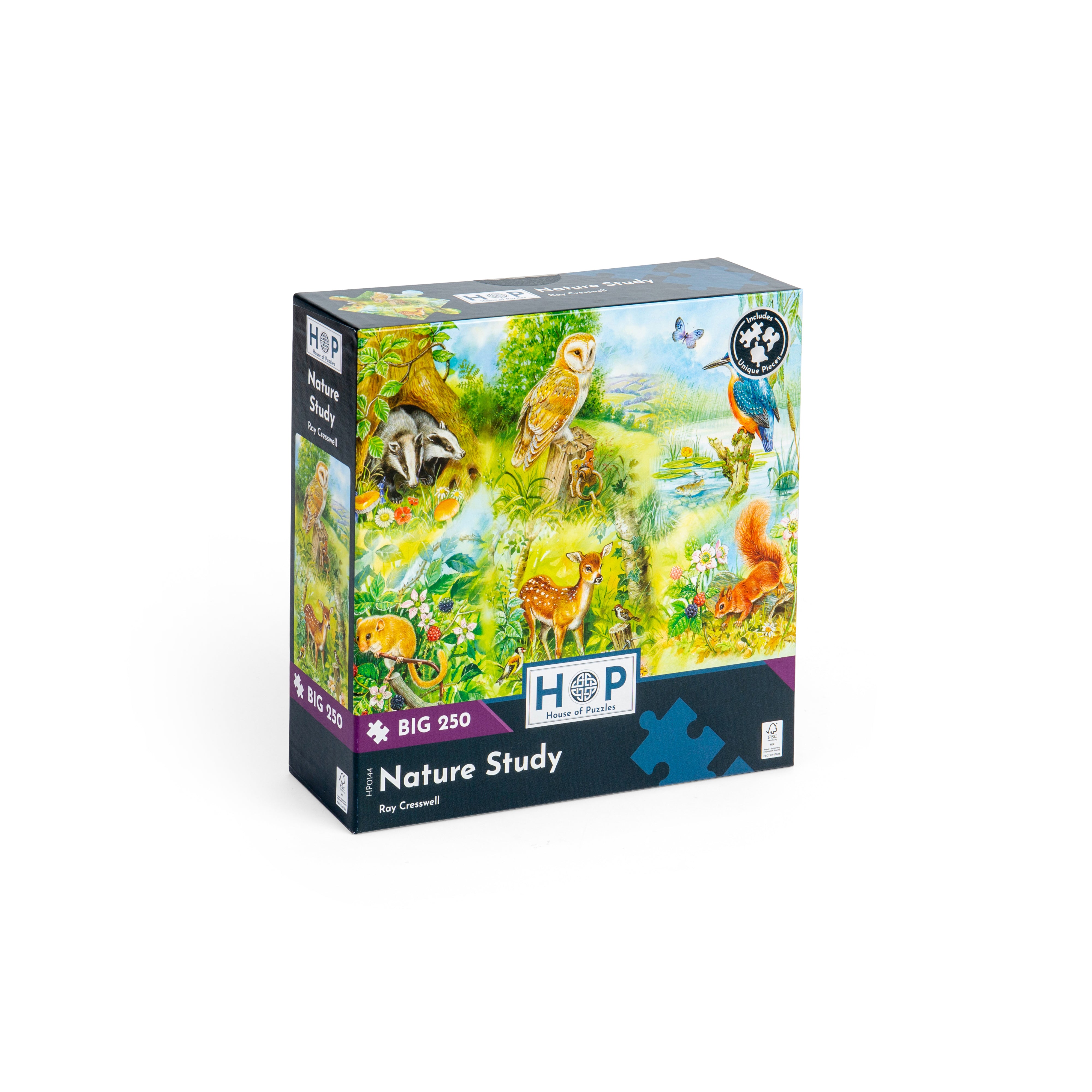 Nature Study BIG 250 Puzzle (3 Years +)