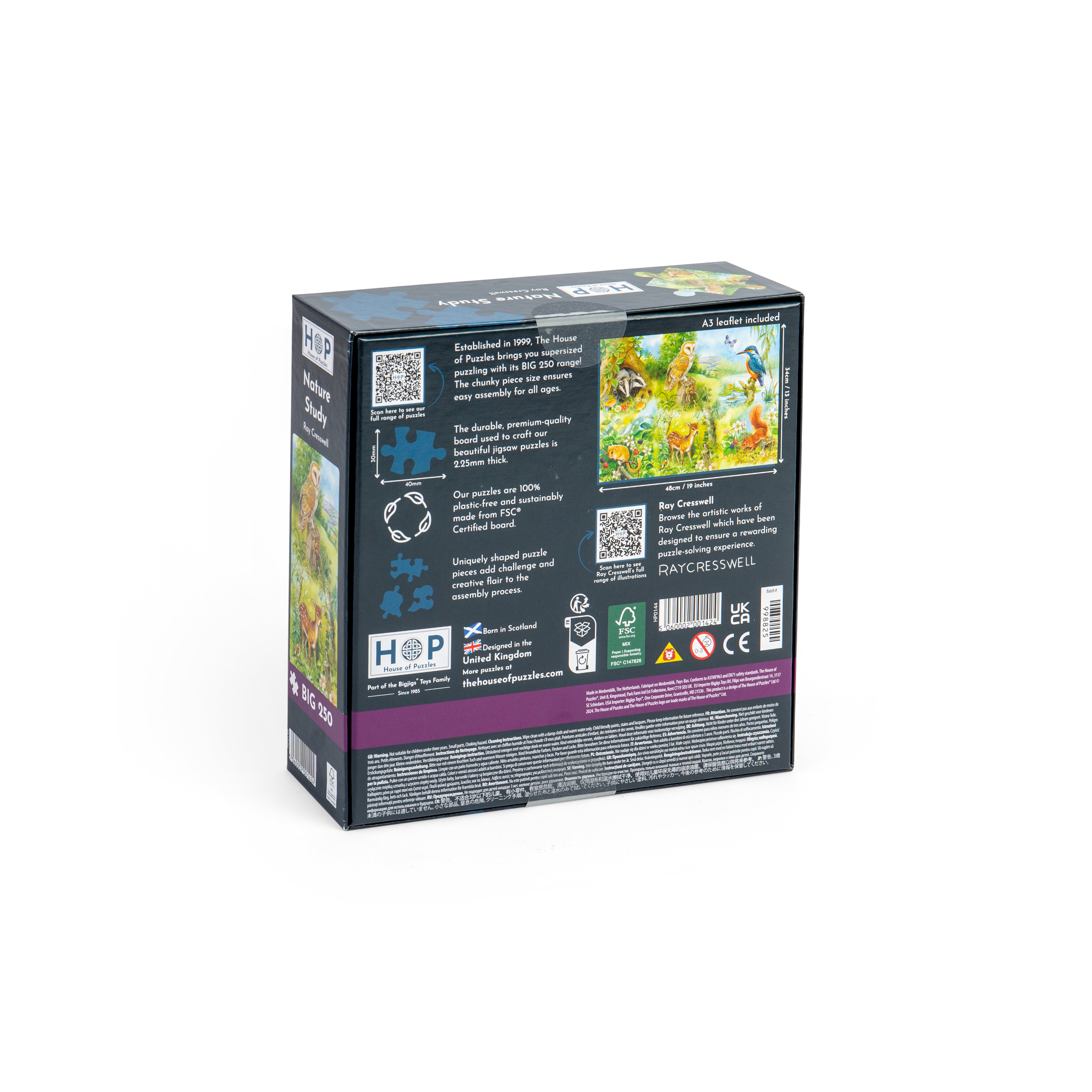 Nature Study BIG 250 Puzzle (3 Years +)