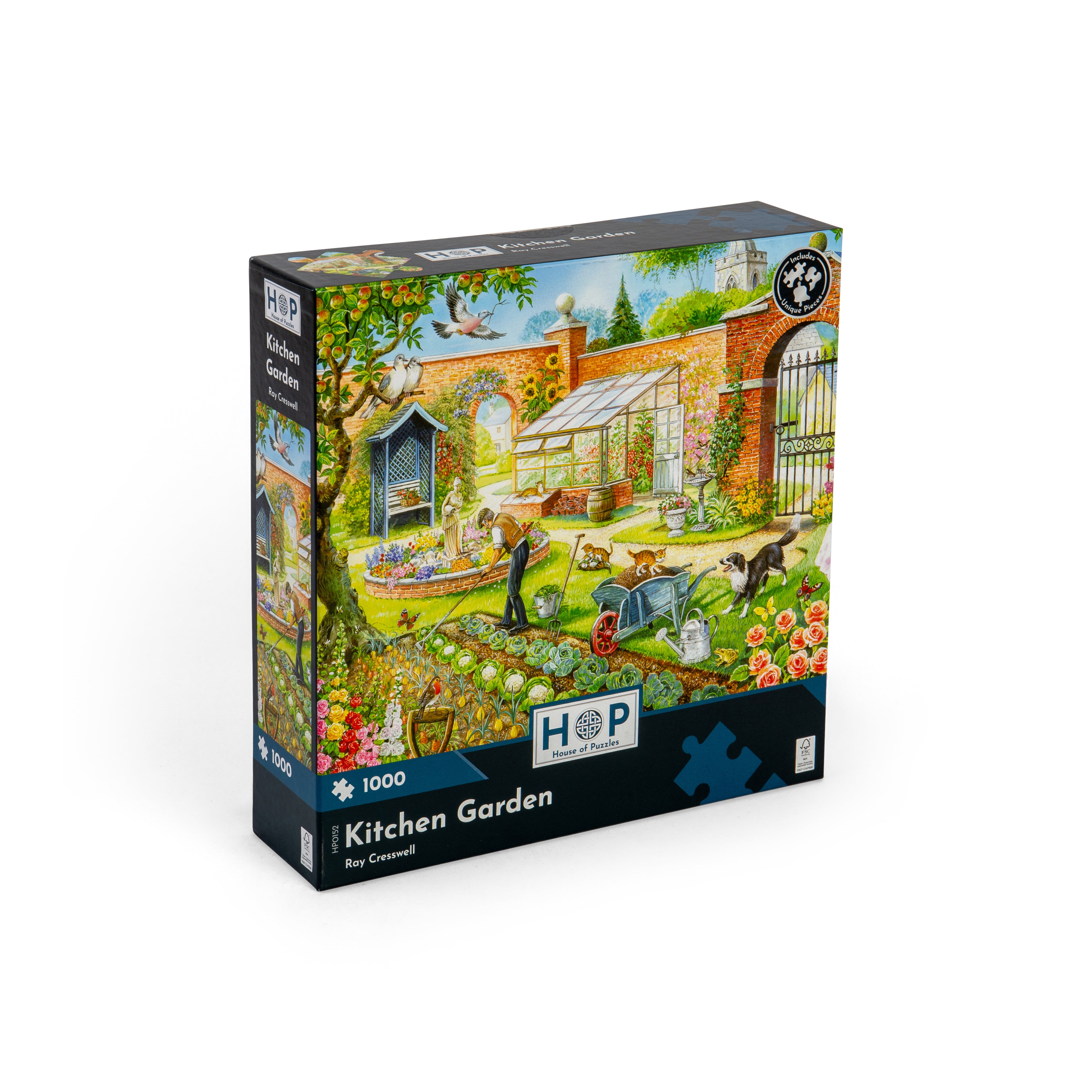 Kitchen Garden 1000 Piece Puzzle (3 Years +)