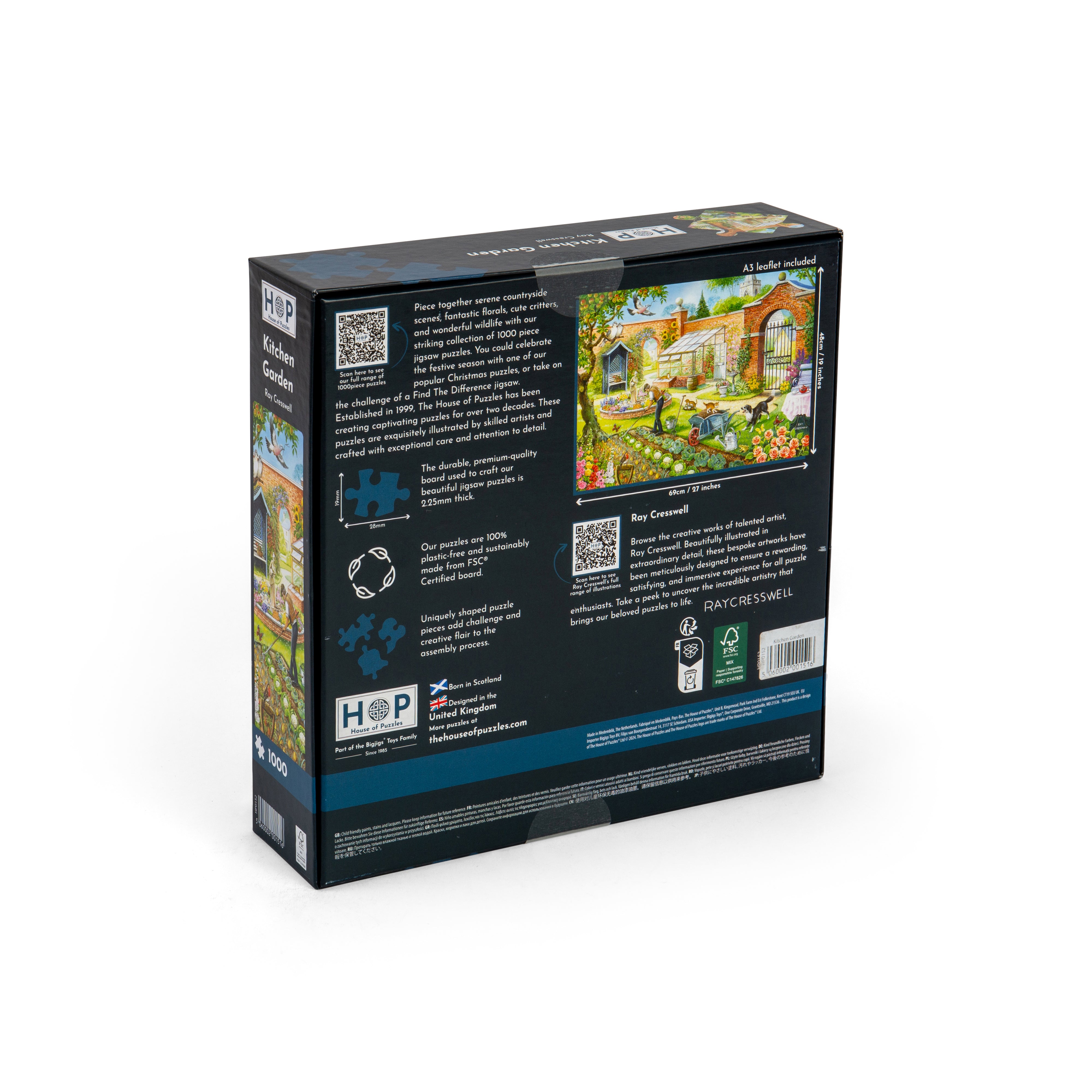 Kitchen Garden 1000 Piece Puzzle (3 Years +)