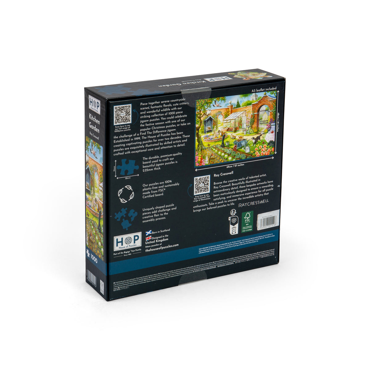 Kitchen Garden 1000 Piece Puzzle (3 Years +)