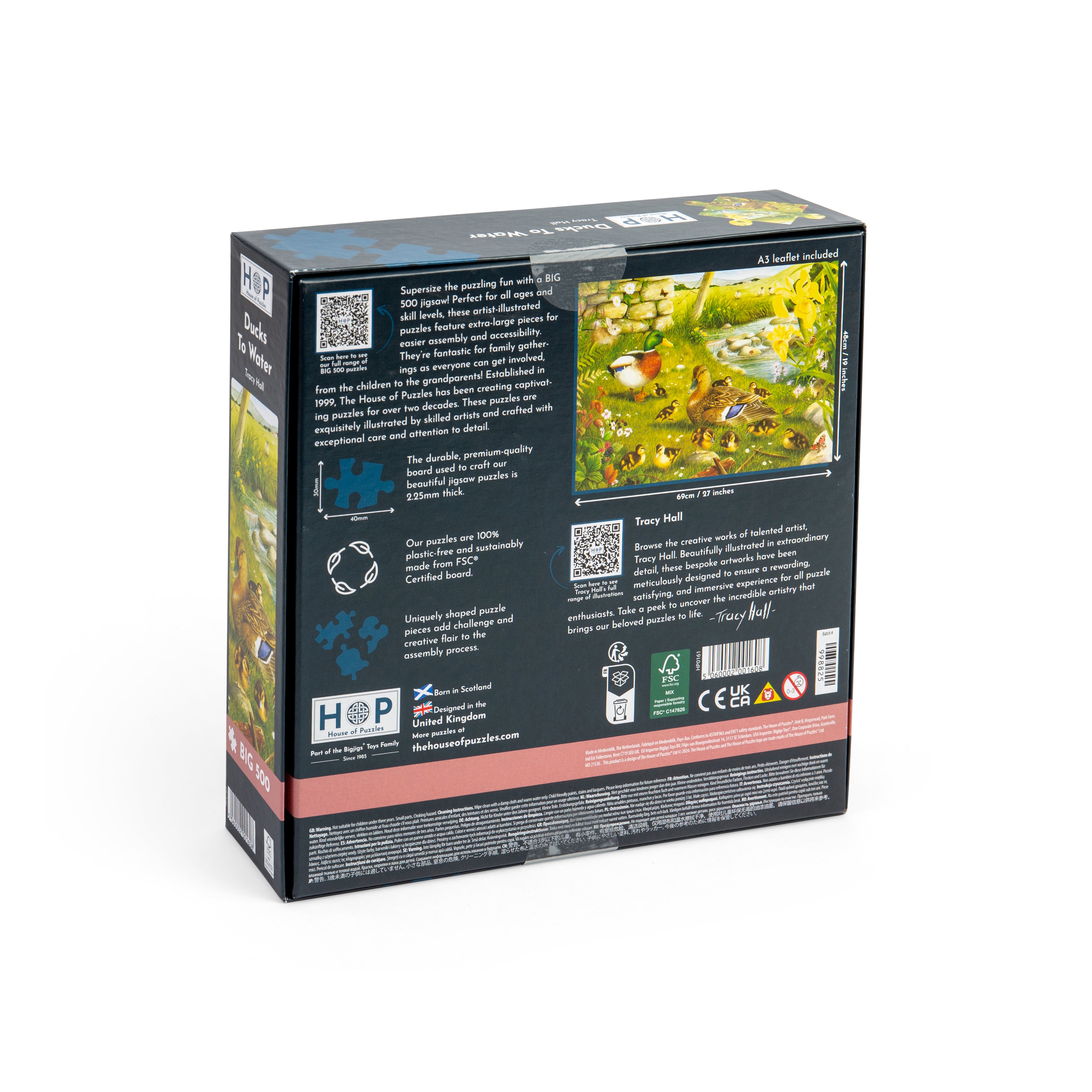Ducks To Water BIG 500 Puzzle (3 Years +)