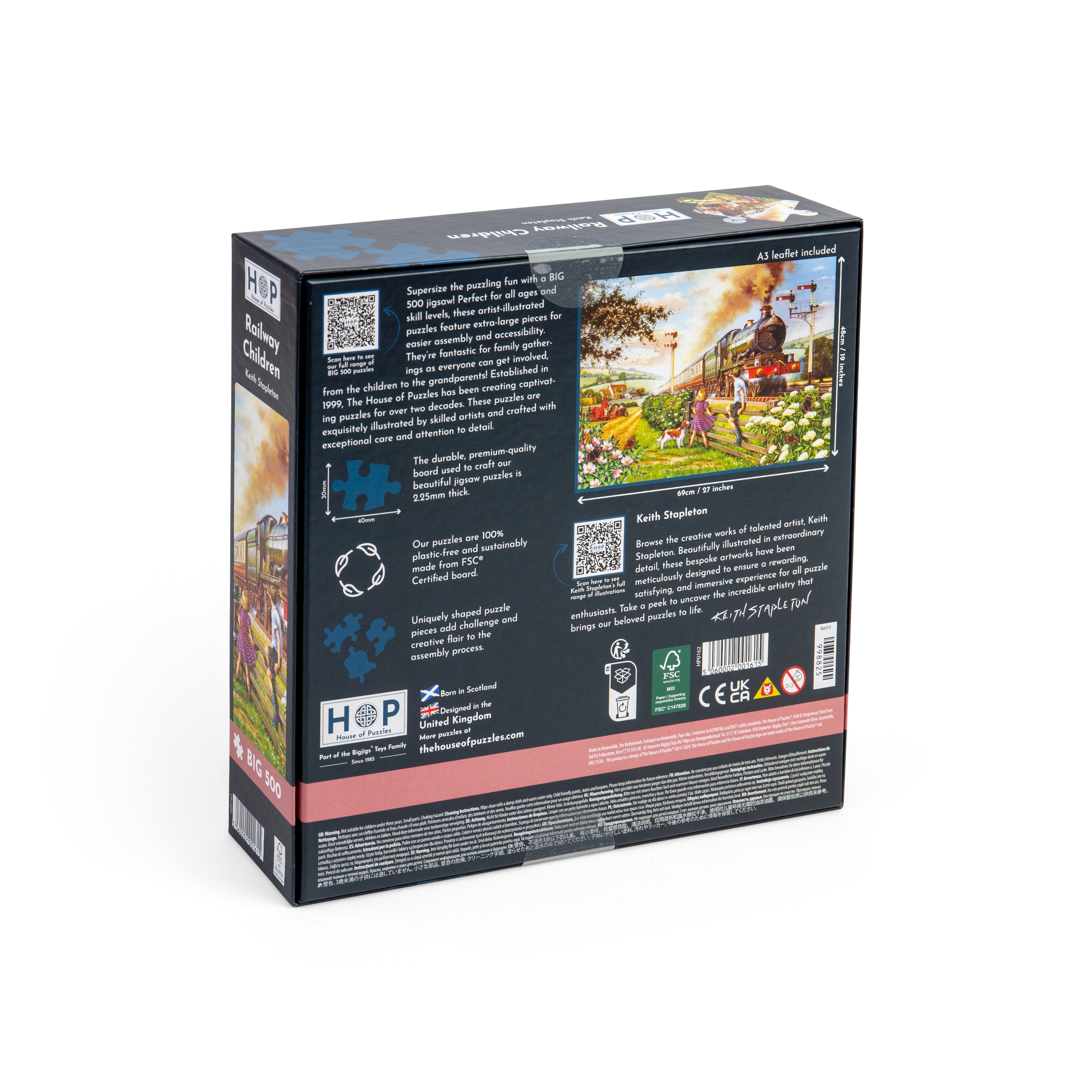 Railway Children BIG 500 Puzzle (3 Years +)