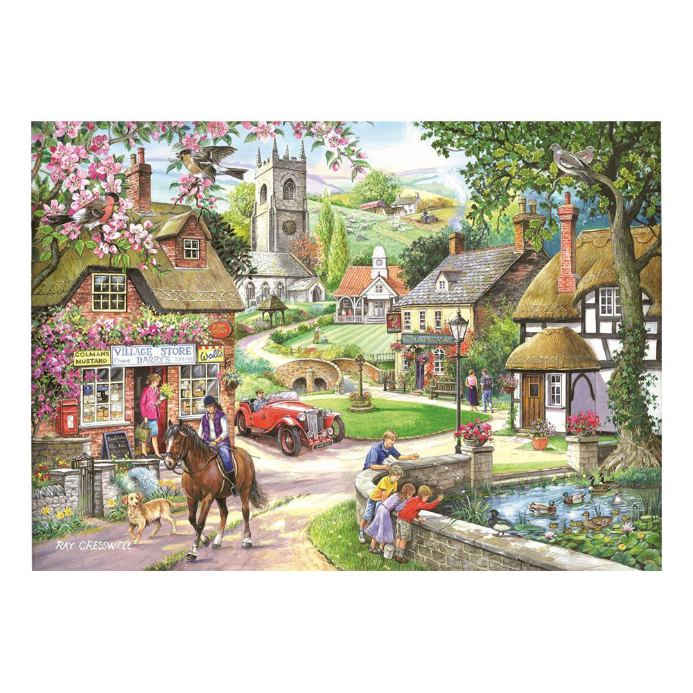 Feeding The Ducks 1000 Piece Puzzle (3 Years +)