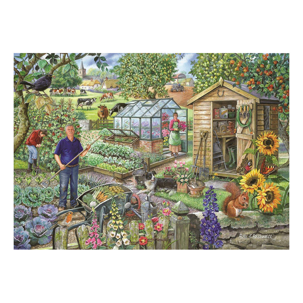 At The Allotment BIG 500 Puzzle (3 Years +)