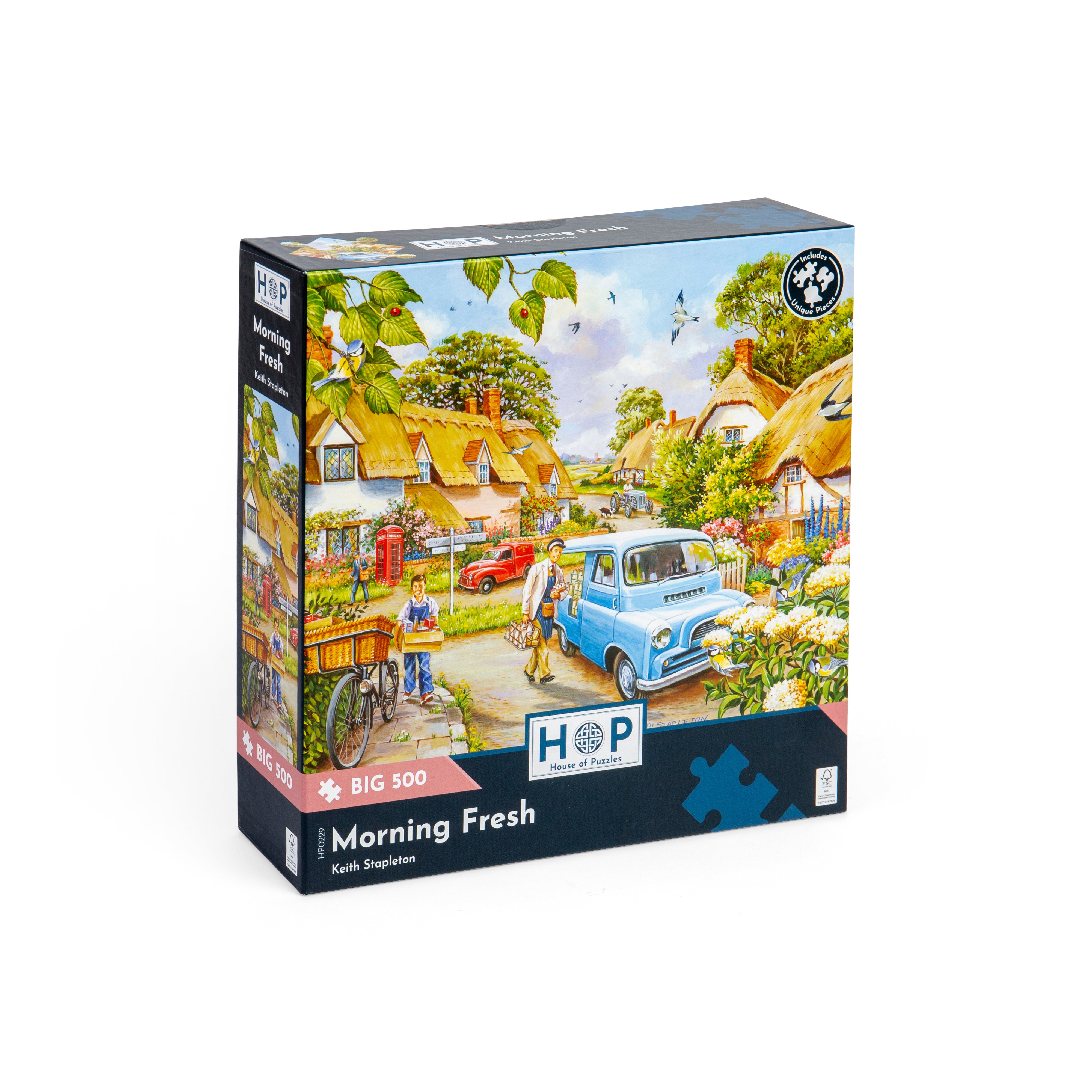 Morning Fresh BIG 500 Puzzle (3 Years +)