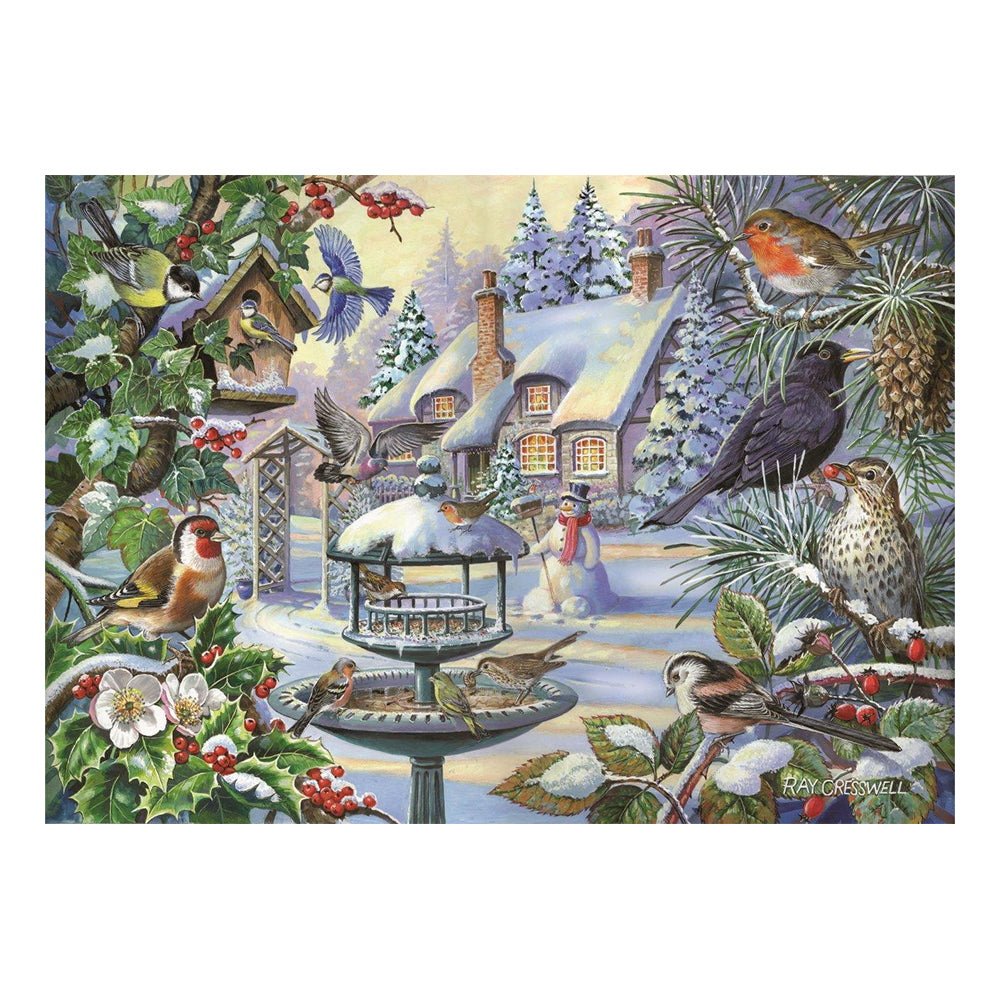 Winter Birds BIG 500 Puzzle (3 Years +)