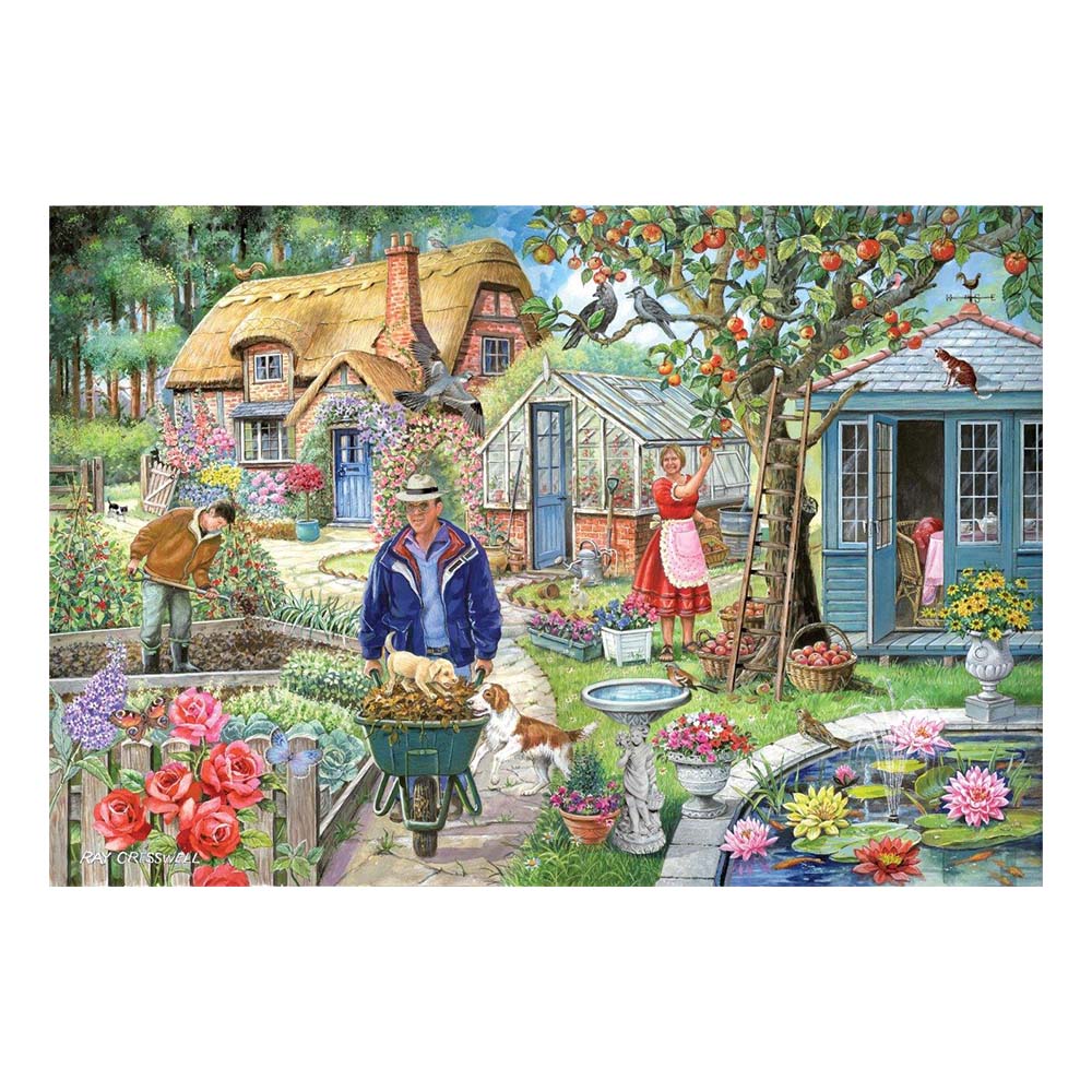 No.1 - In The Garden 1000 Piece Puzzle (3 Years +)