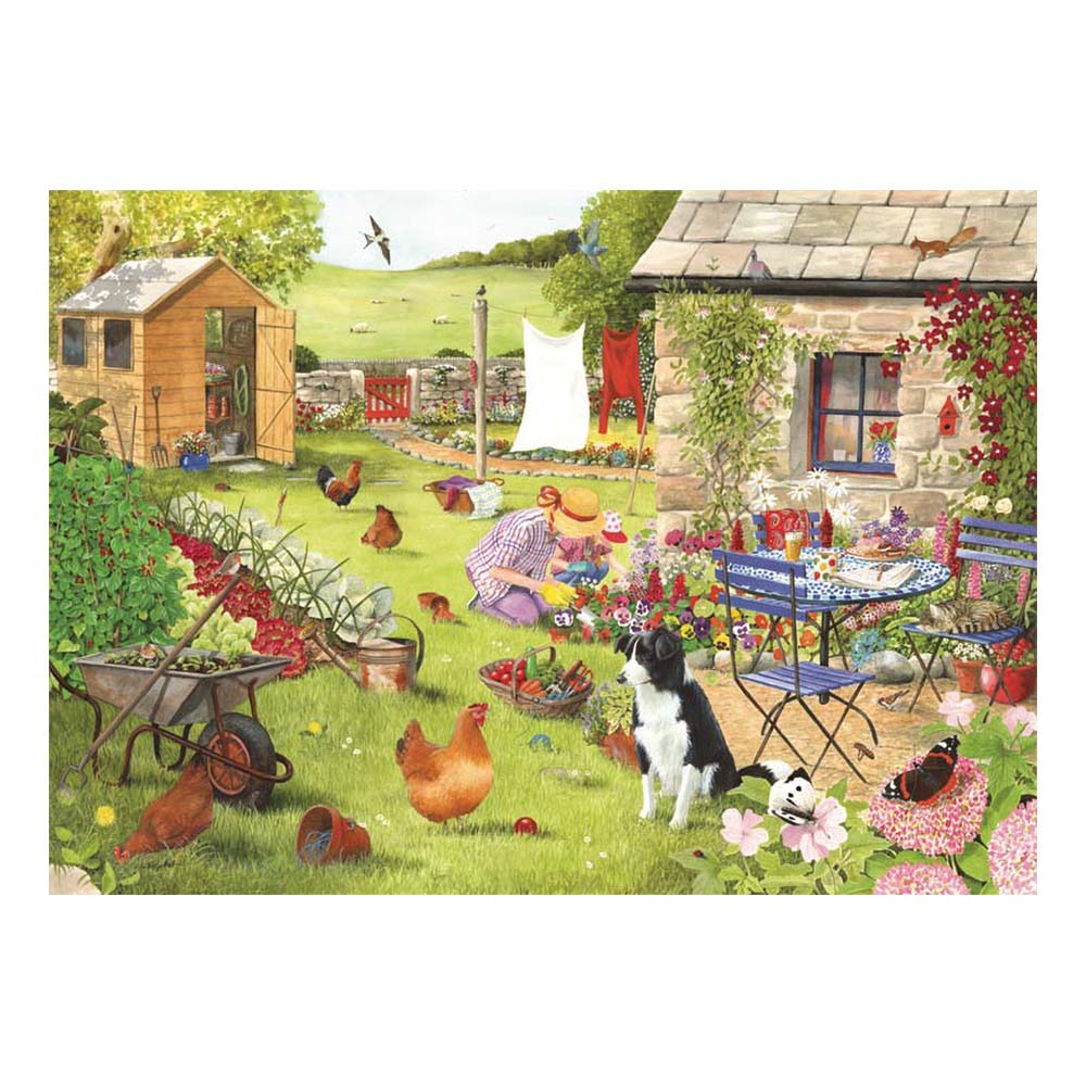 Grandma's Garden BIG 500 Puzzle (3 Years +)