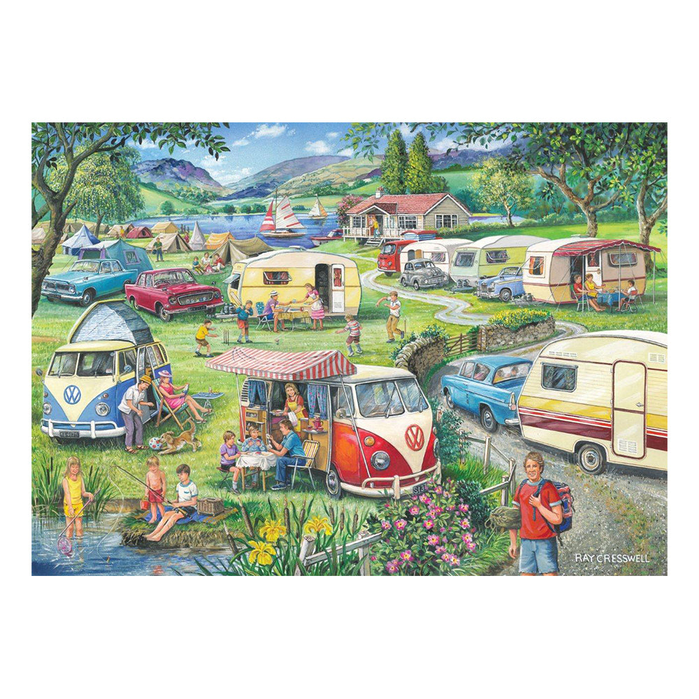 Happy Holidays 1000 Piece Puzzle (3 Years +)
