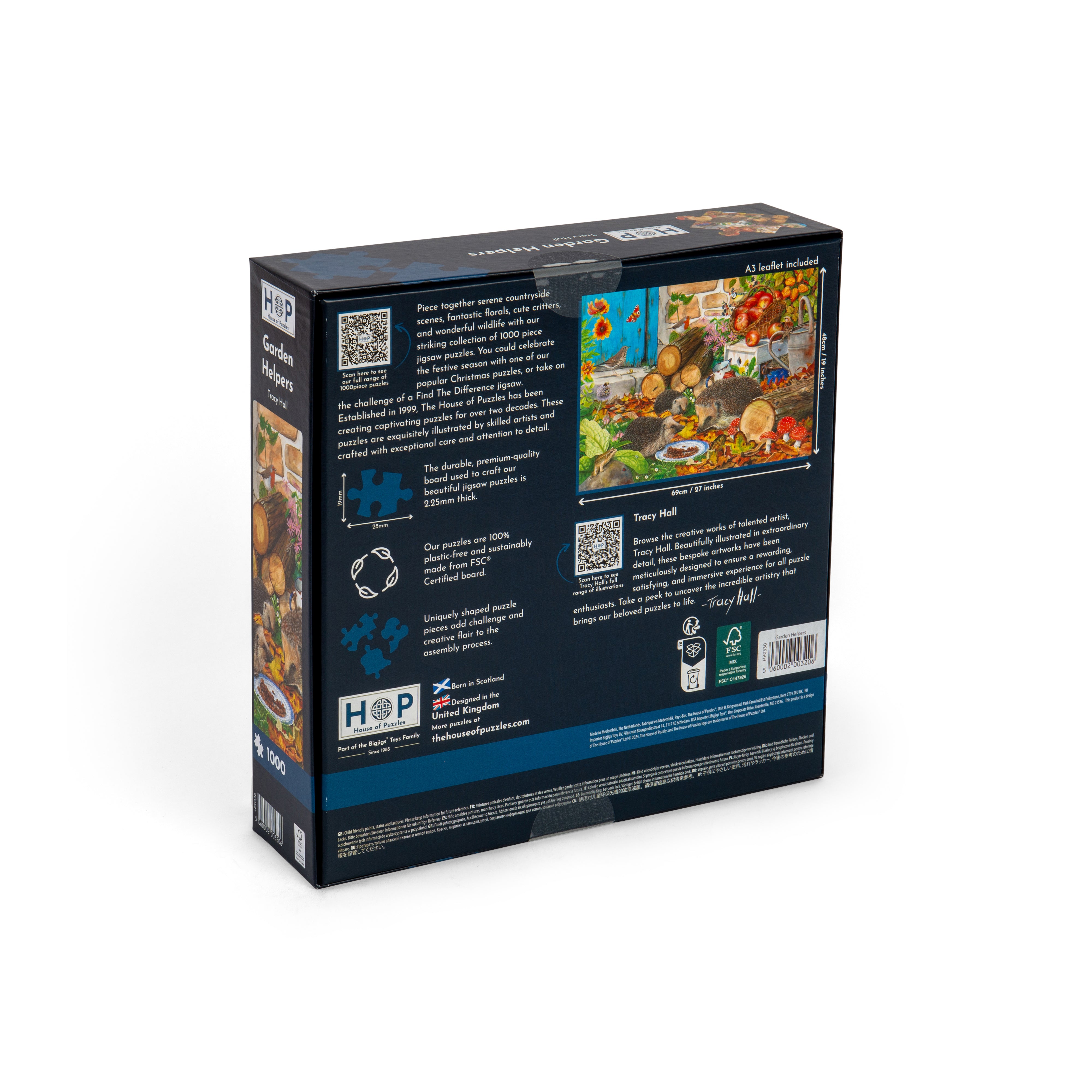 Garden Helpers 1000 Piece Puzzle (3 Years +)