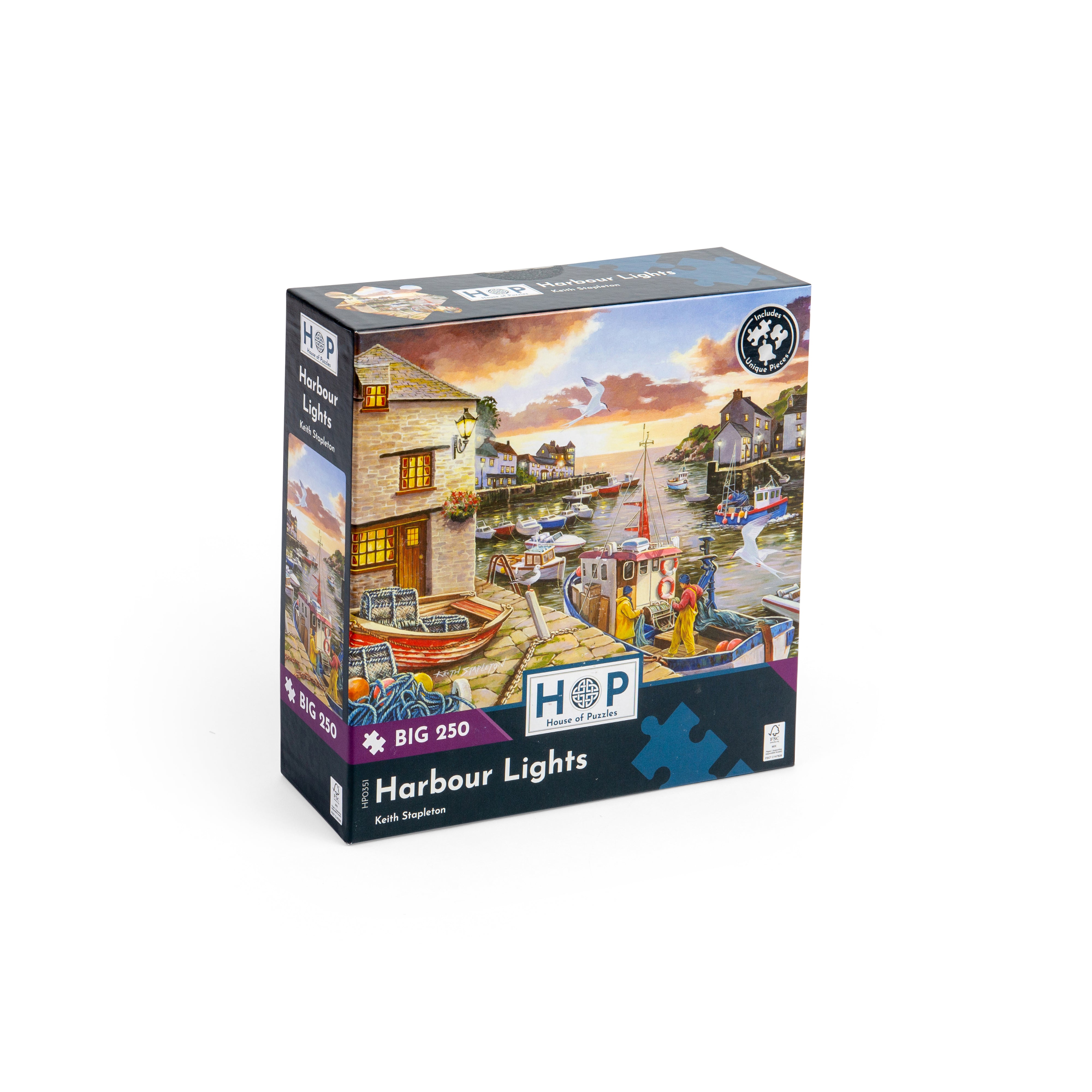 Harbour Lights BIG 250 Puzzle (3 Years +)