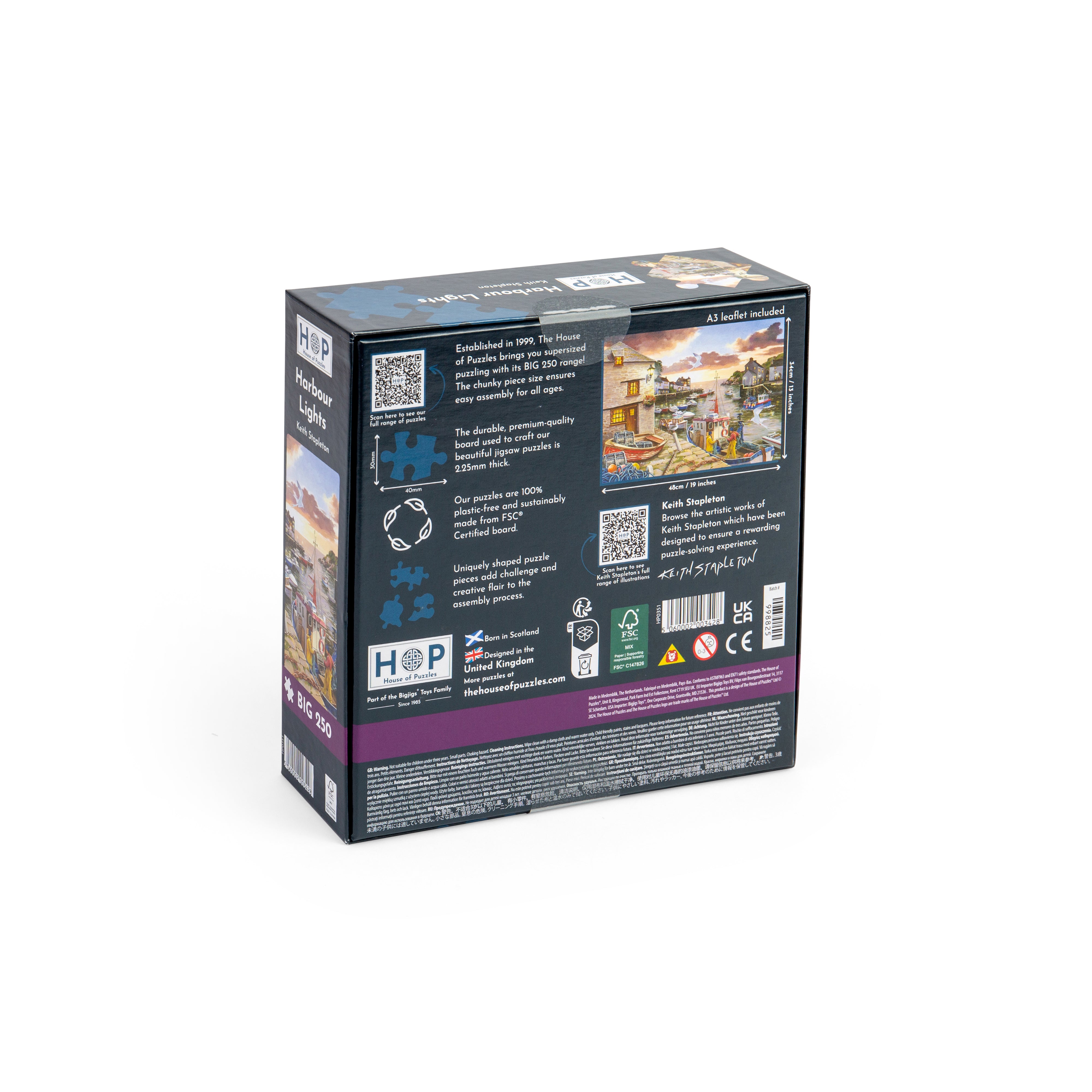 Harbour Lights BIG 250 Puzzle (3 Years +)