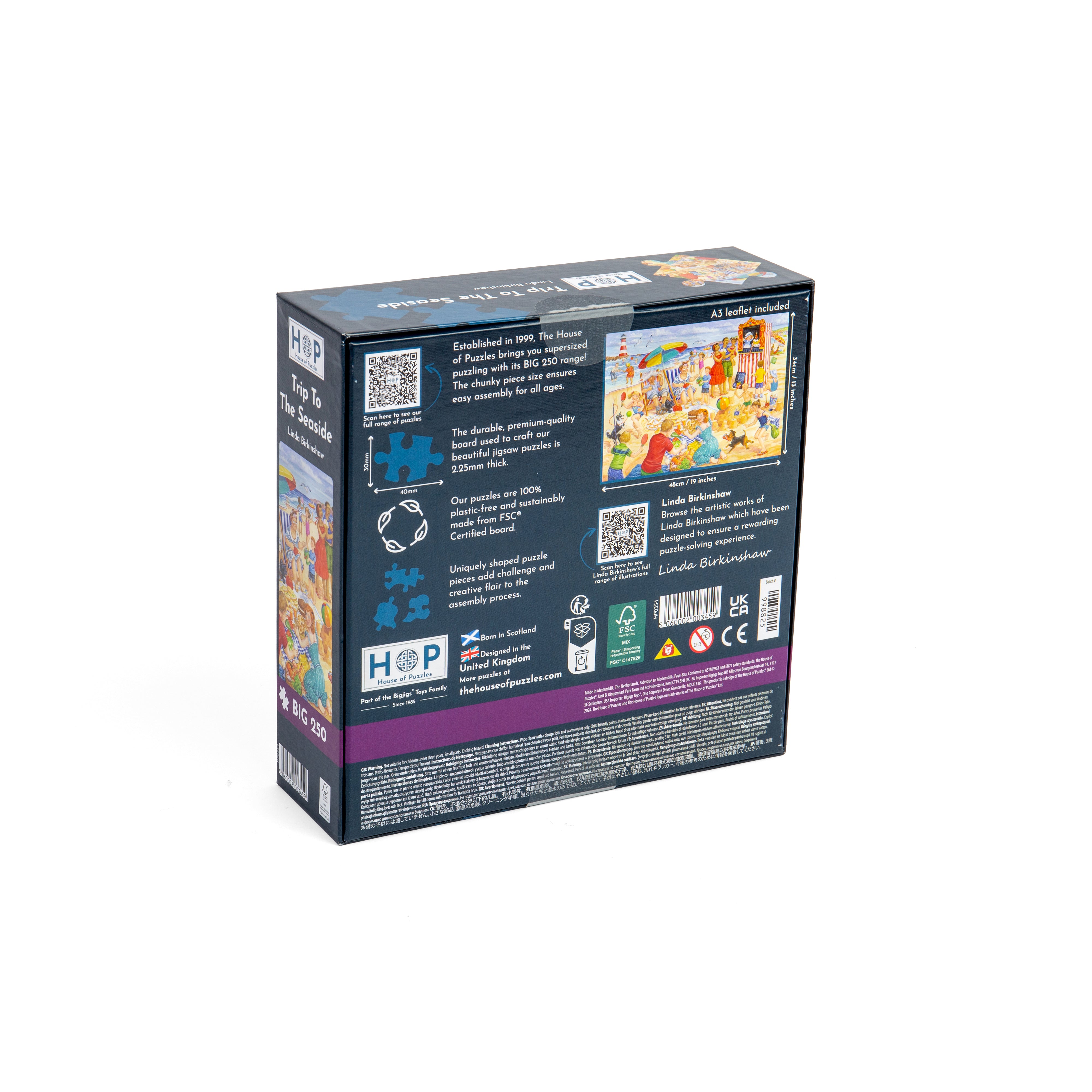 Trip To The Seaside BIG 250 Puzzle (3 Years +)