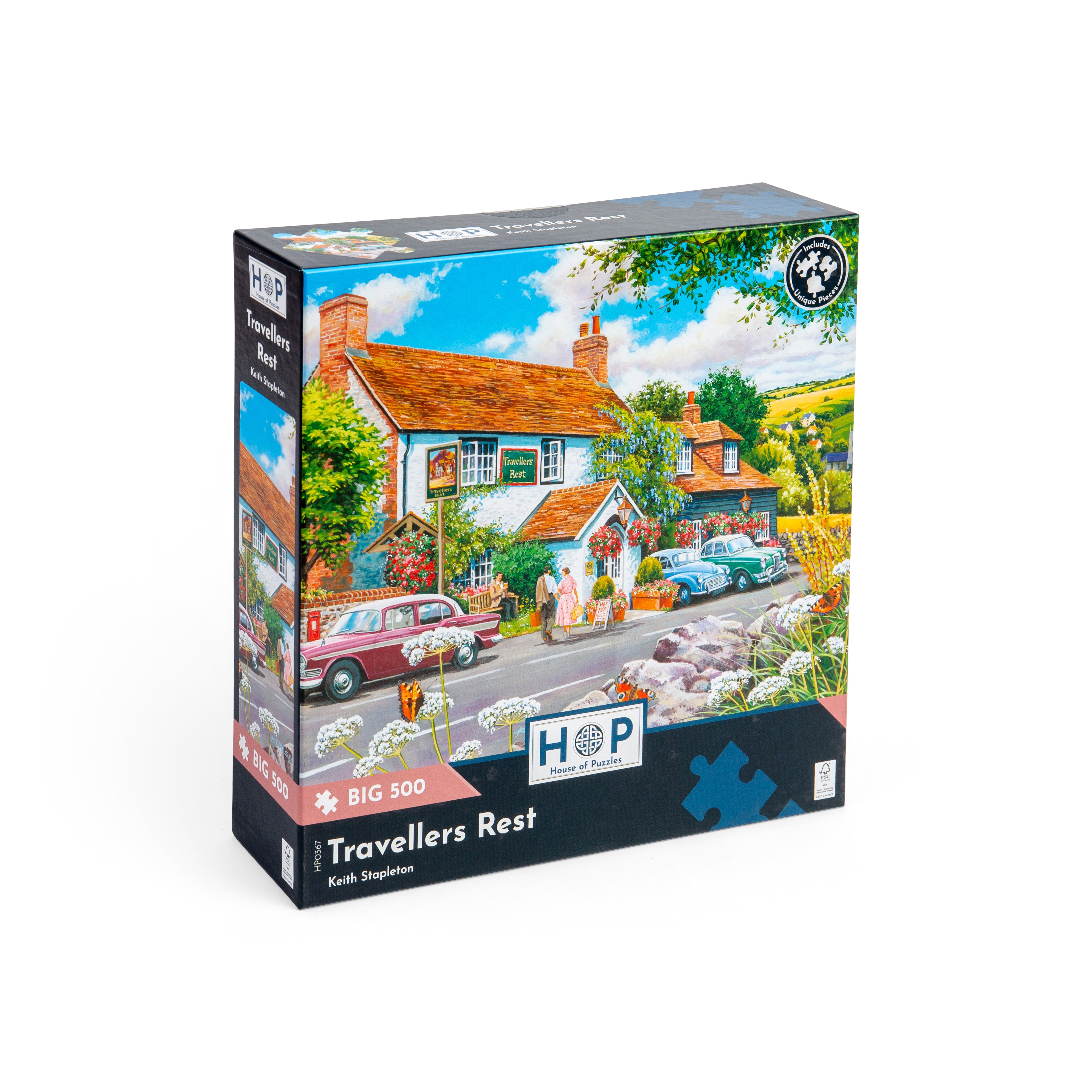 Travellers Rest BIG 500 Puzzle (3 Years +)