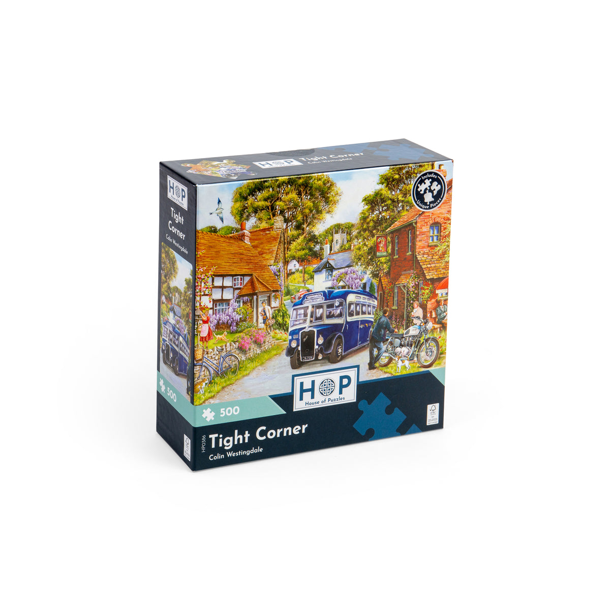 Tight Corner 500 Piece Puzzle (3 Years +)