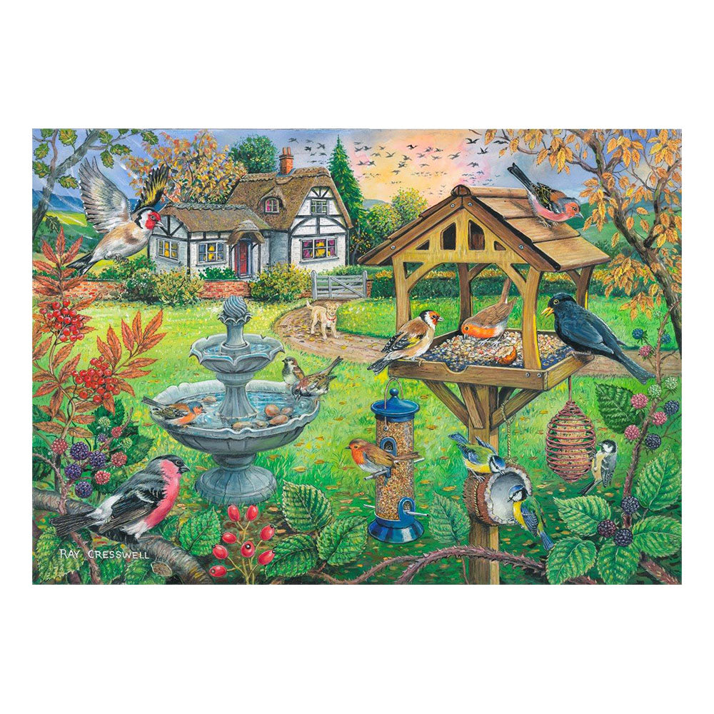 Bird Table BIG 500 Puzzle (3 Years +)