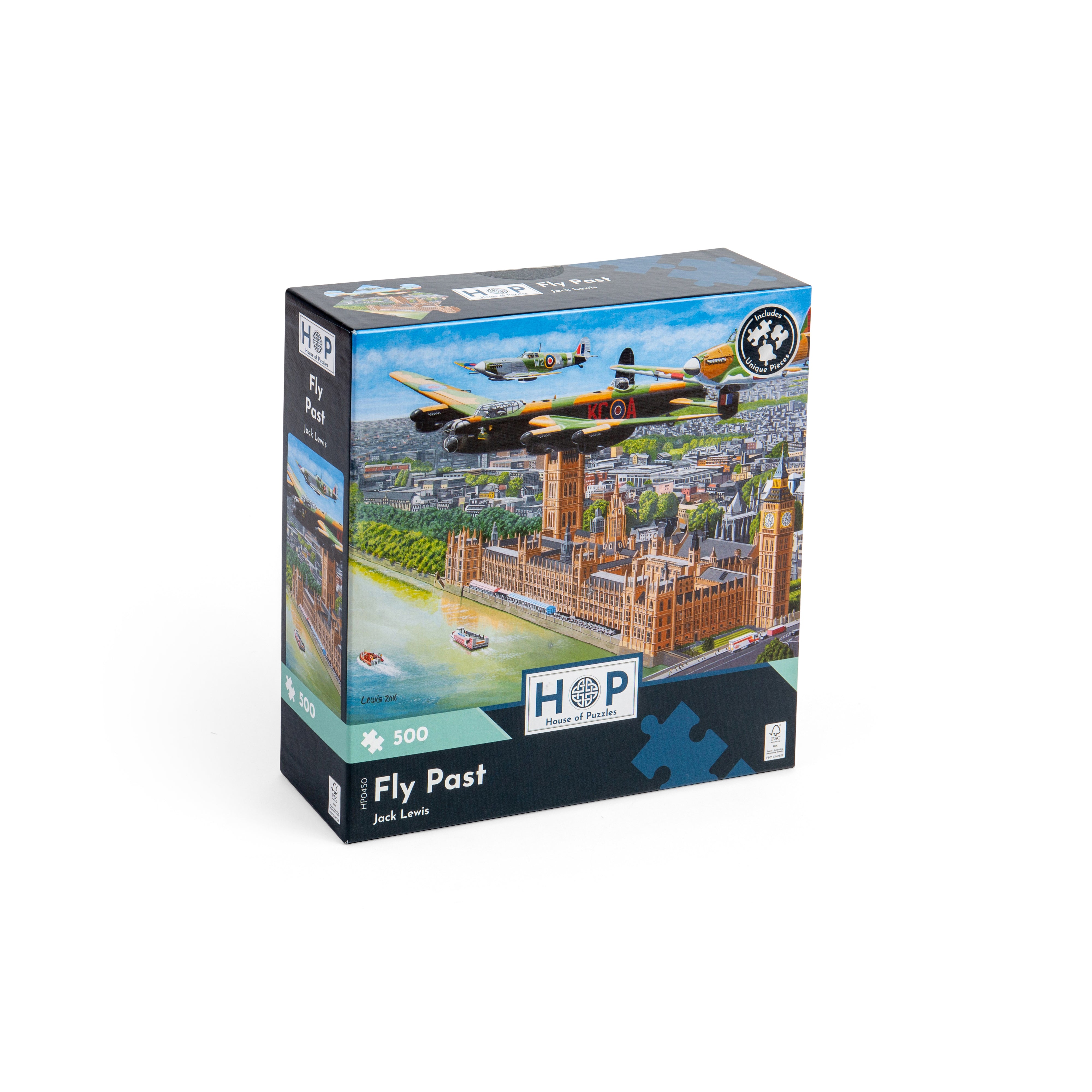 Fly Past 500 Piece Puzzle (3 Years +)