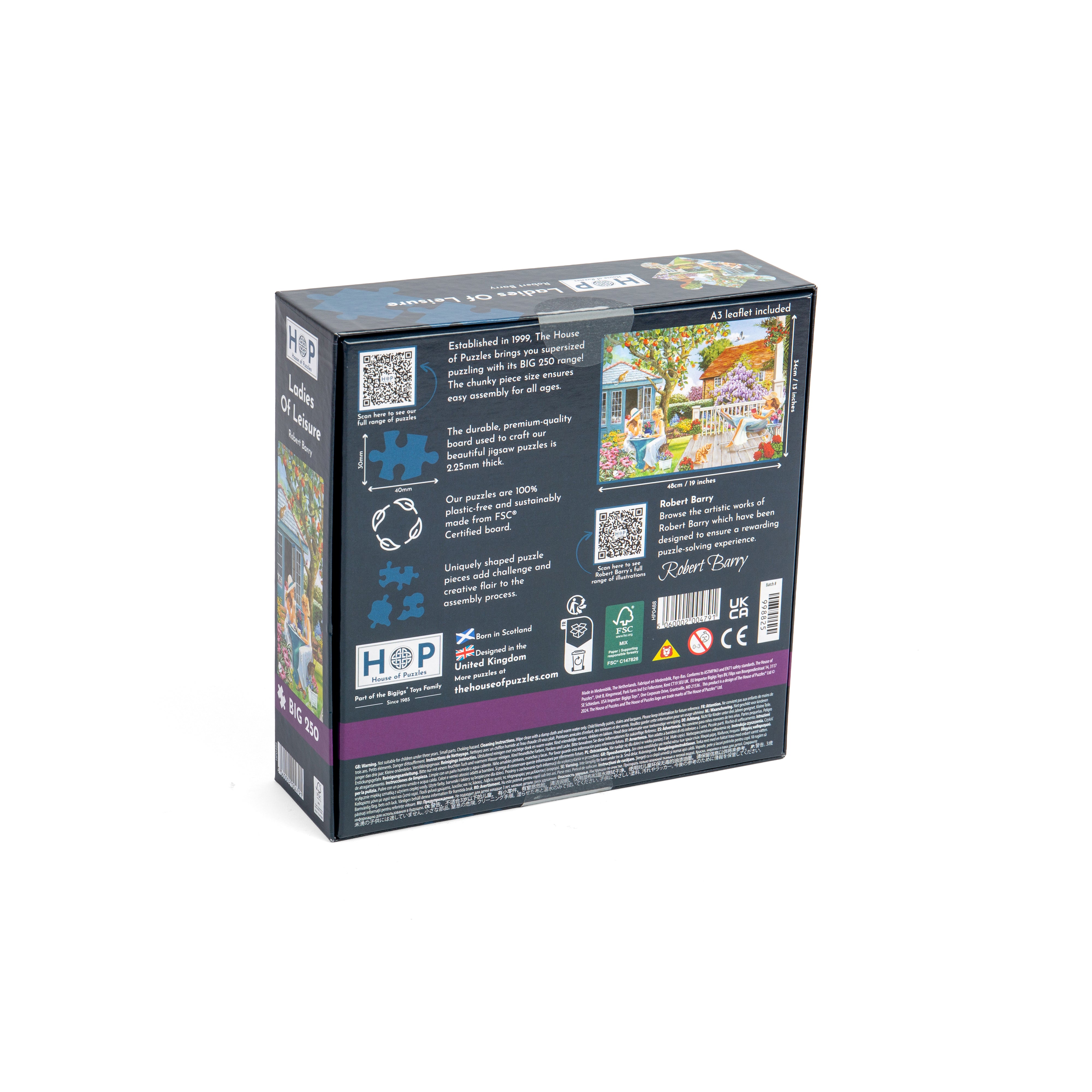 Ladies Of Leisure BIG 250 Puzzle (3 Years +)