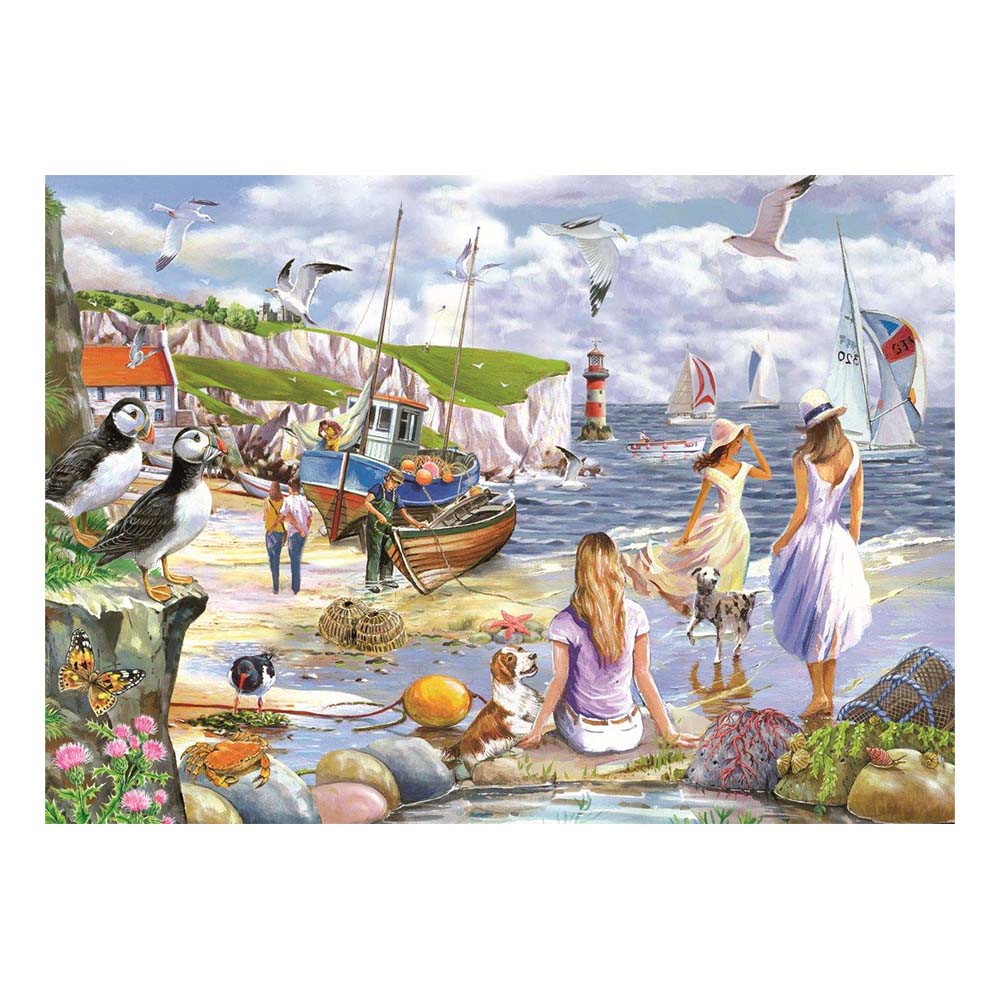 Sea Shore Breezes BIG 500 Puzzle (3 Years +)