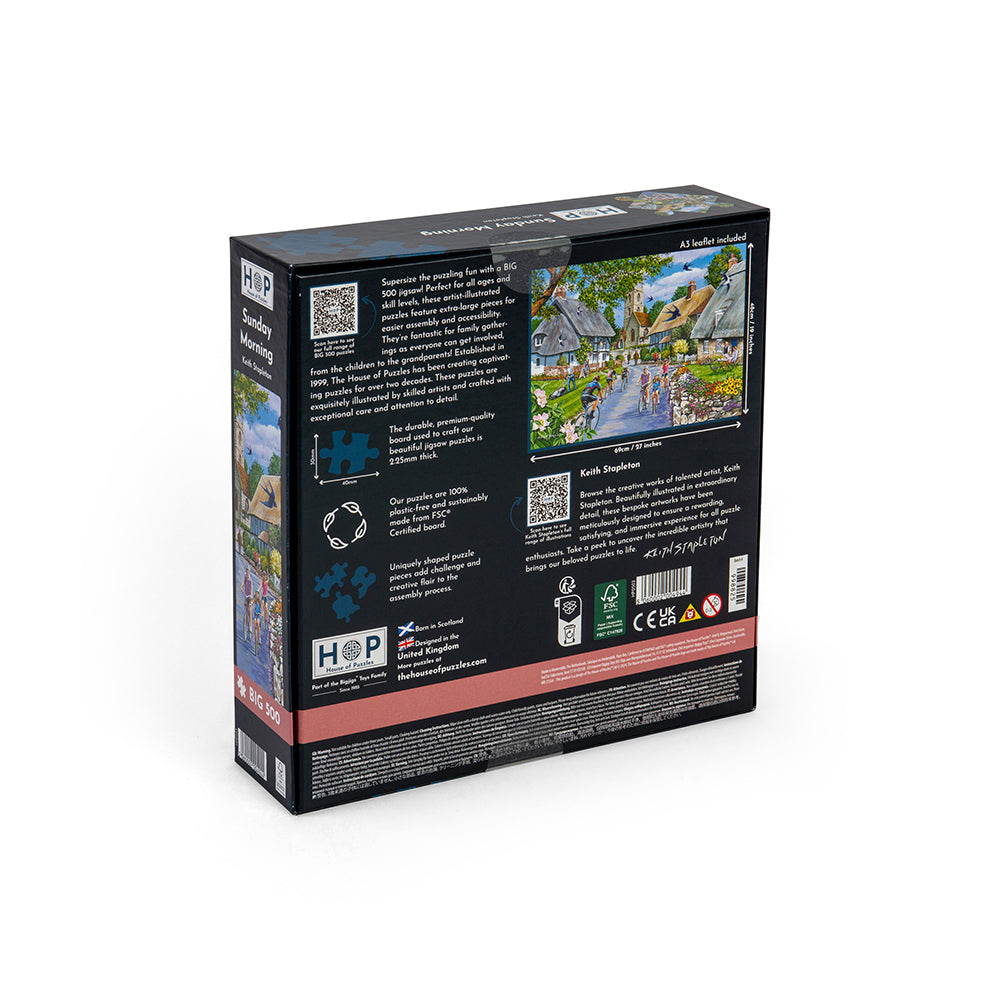 Sunday Morning BIG 500 Puzzle (3 Years +)