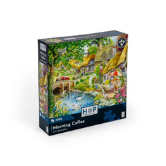 Morning Coffee 1000 Piece Puzzle (3 Years +)