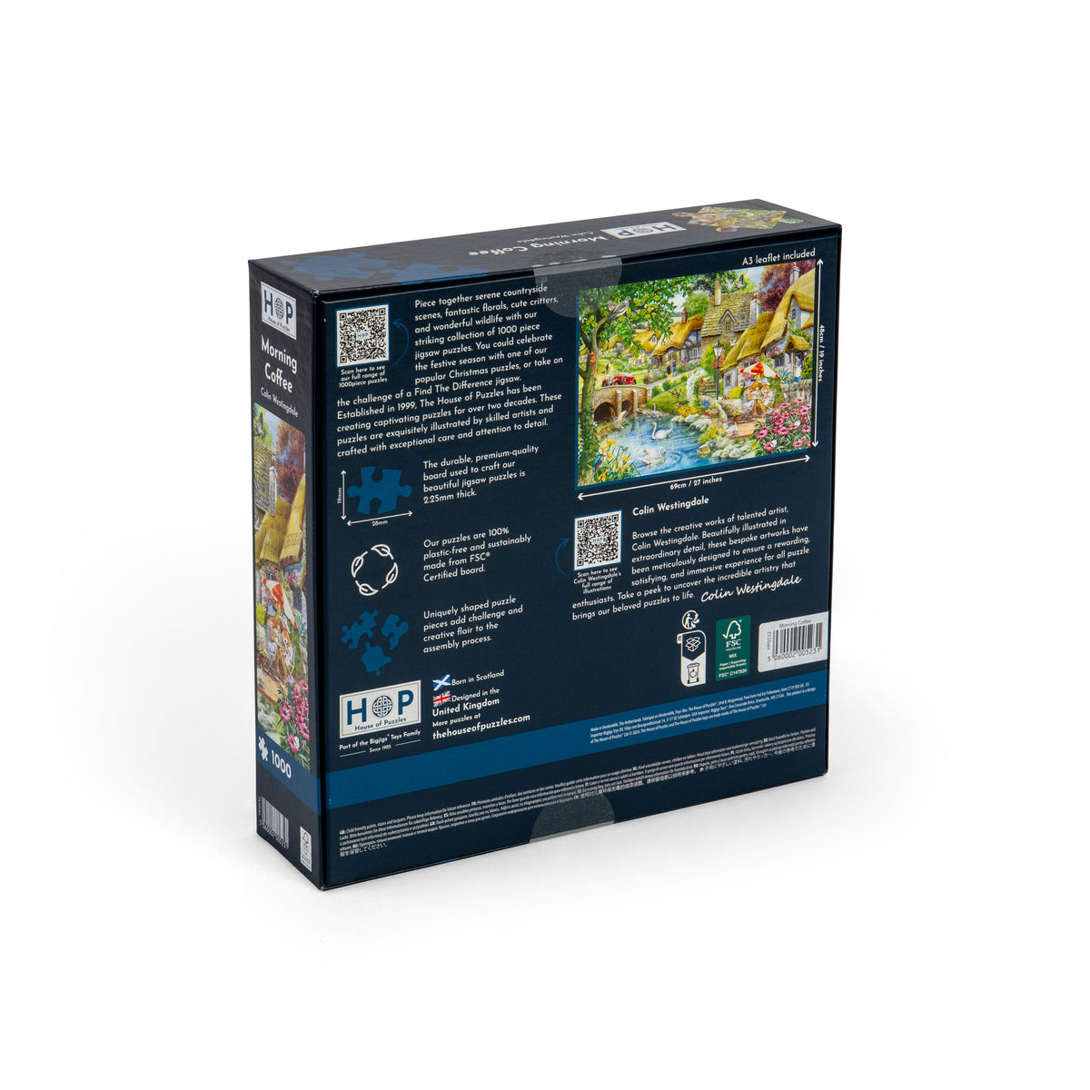 Morning Coffee 1000 Piece Puzzle (3 Years +)