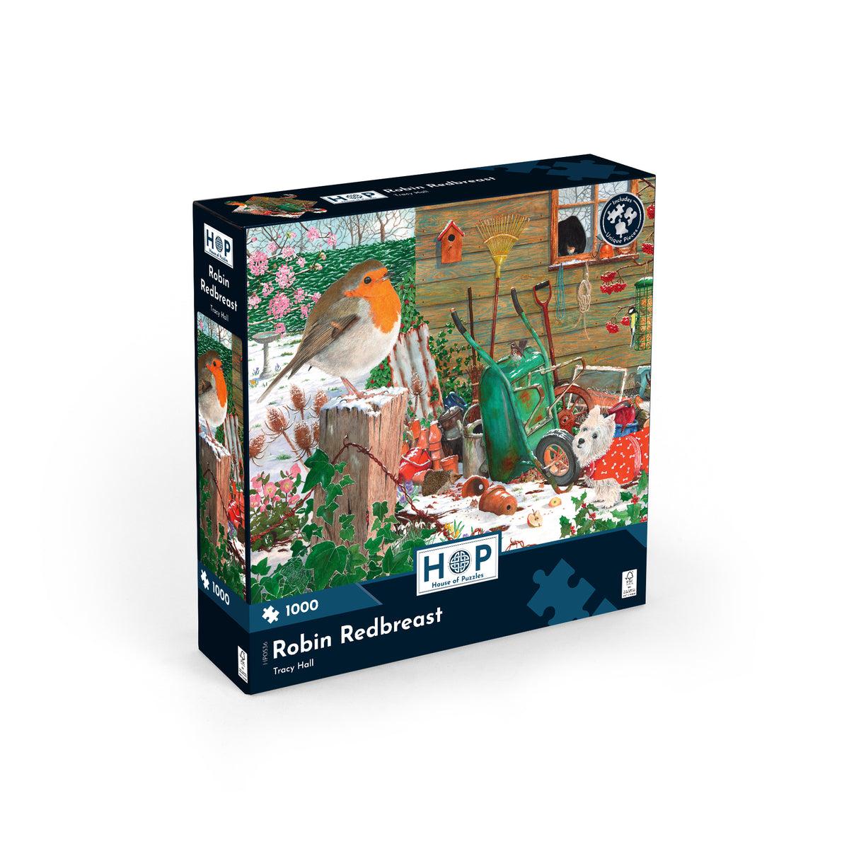 Robin Redbreast 1000 Piece Puzzle (3 Years +)