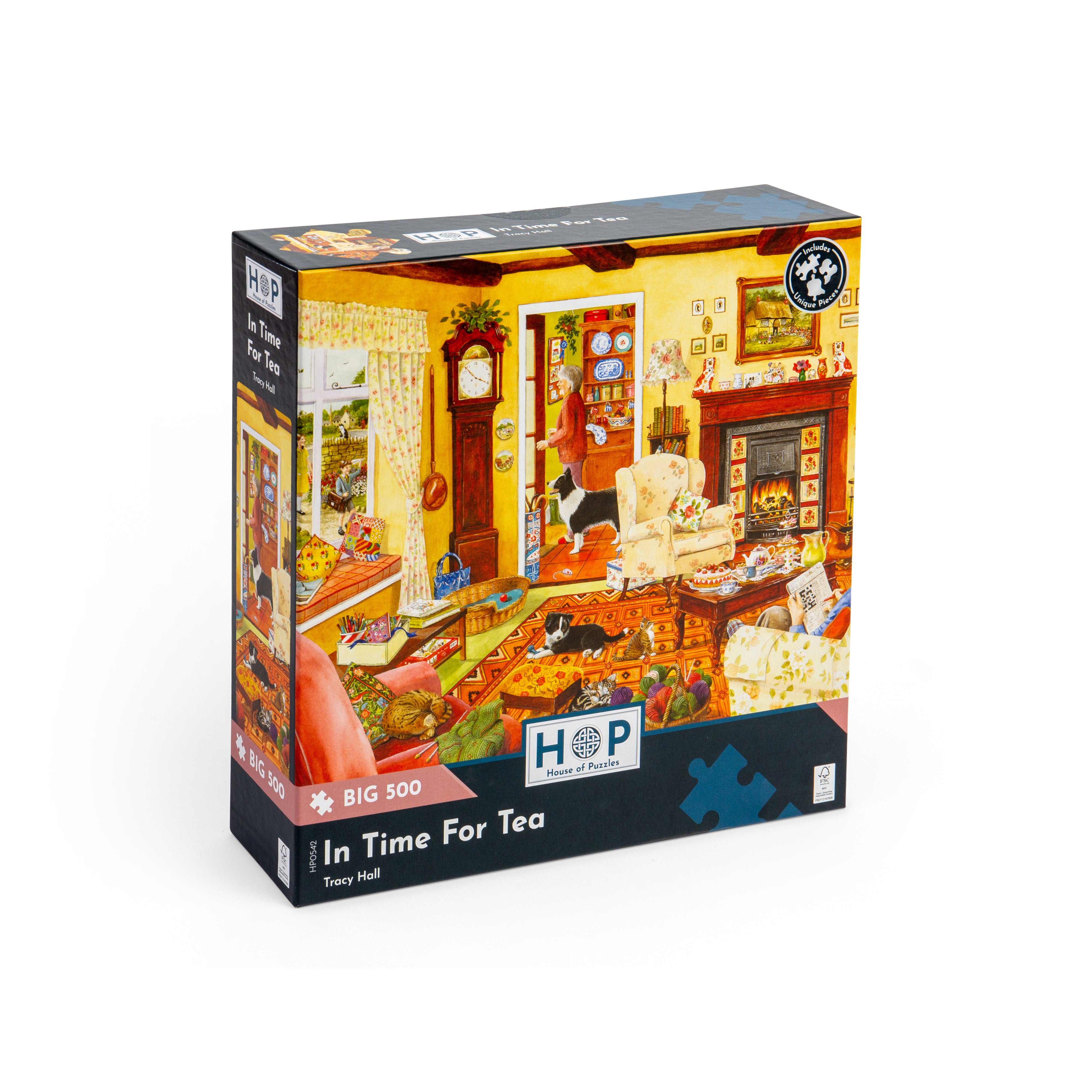 In Time For Tea BIG 500 Puzzle (3 Years +)