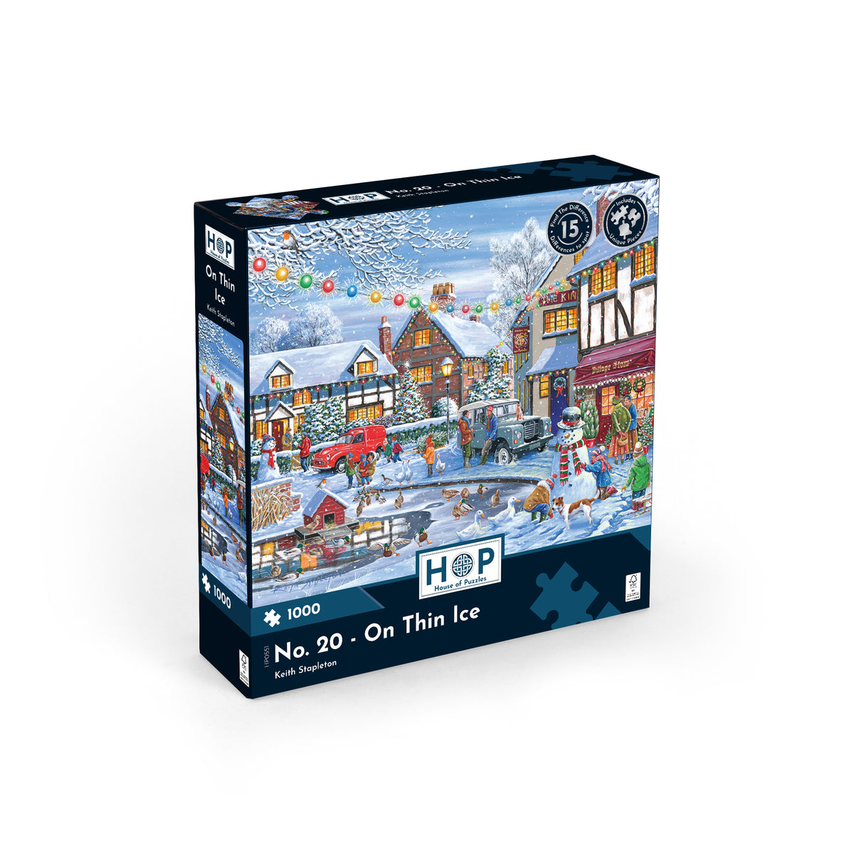 No.20 - On Thin Ice 1000 Piece Puzzle (3 Years +)