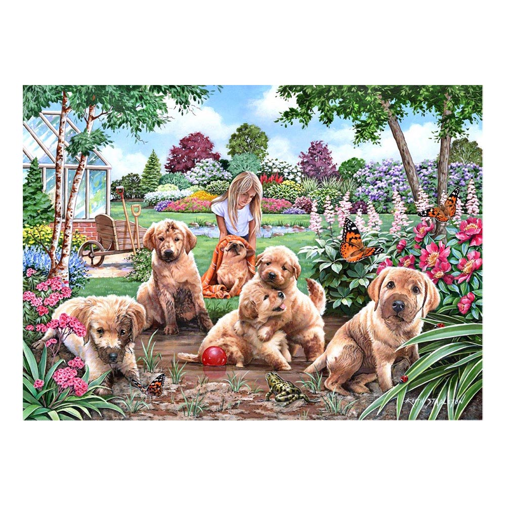 Mucky Pups BIG 500 Puzzle (3 Years +)